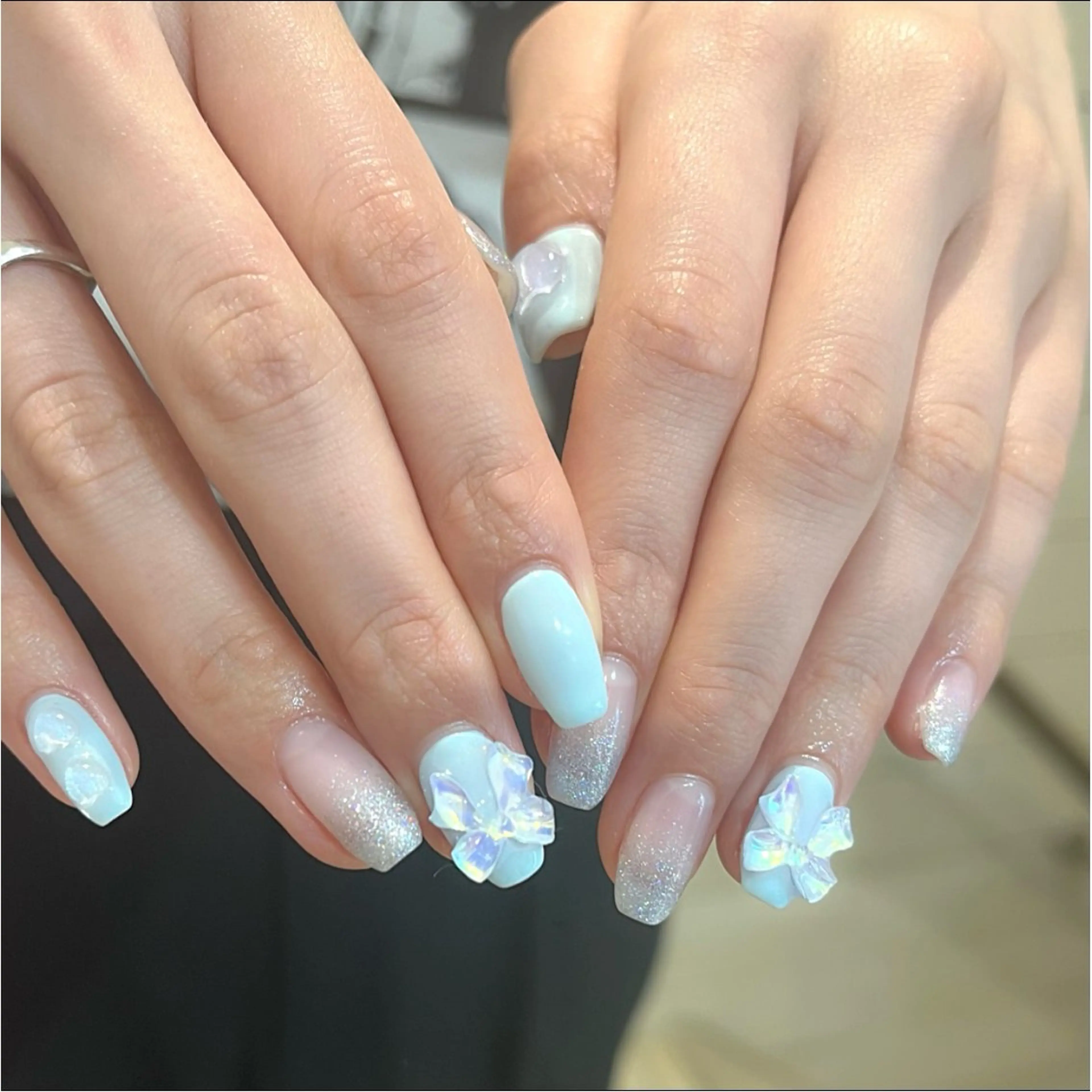 ネイル ハンドネイル Momone /渋谷/パラジェルのネイルデザイン