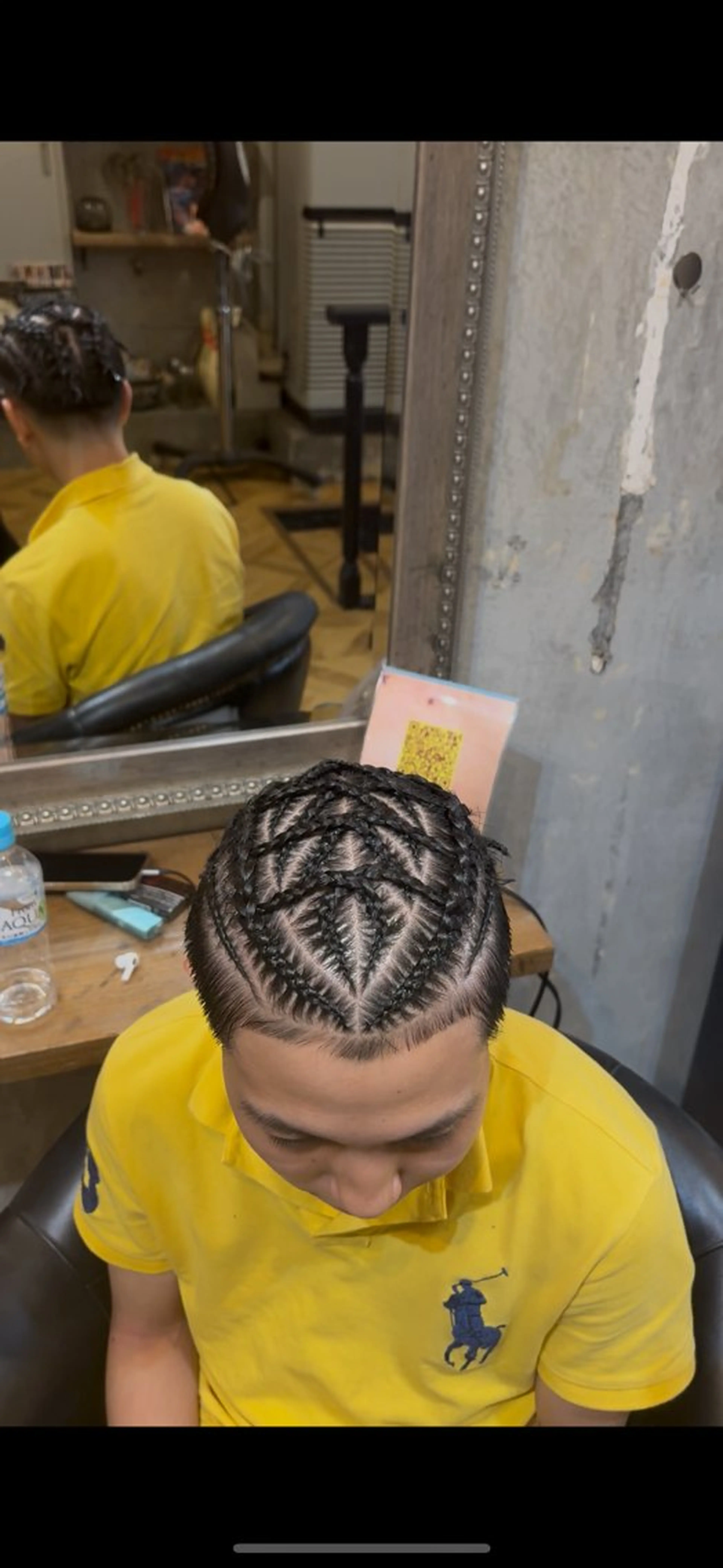 ヘアアレンジ コーンロウ/ ブレイズ 大田竜也のヘアスタイル