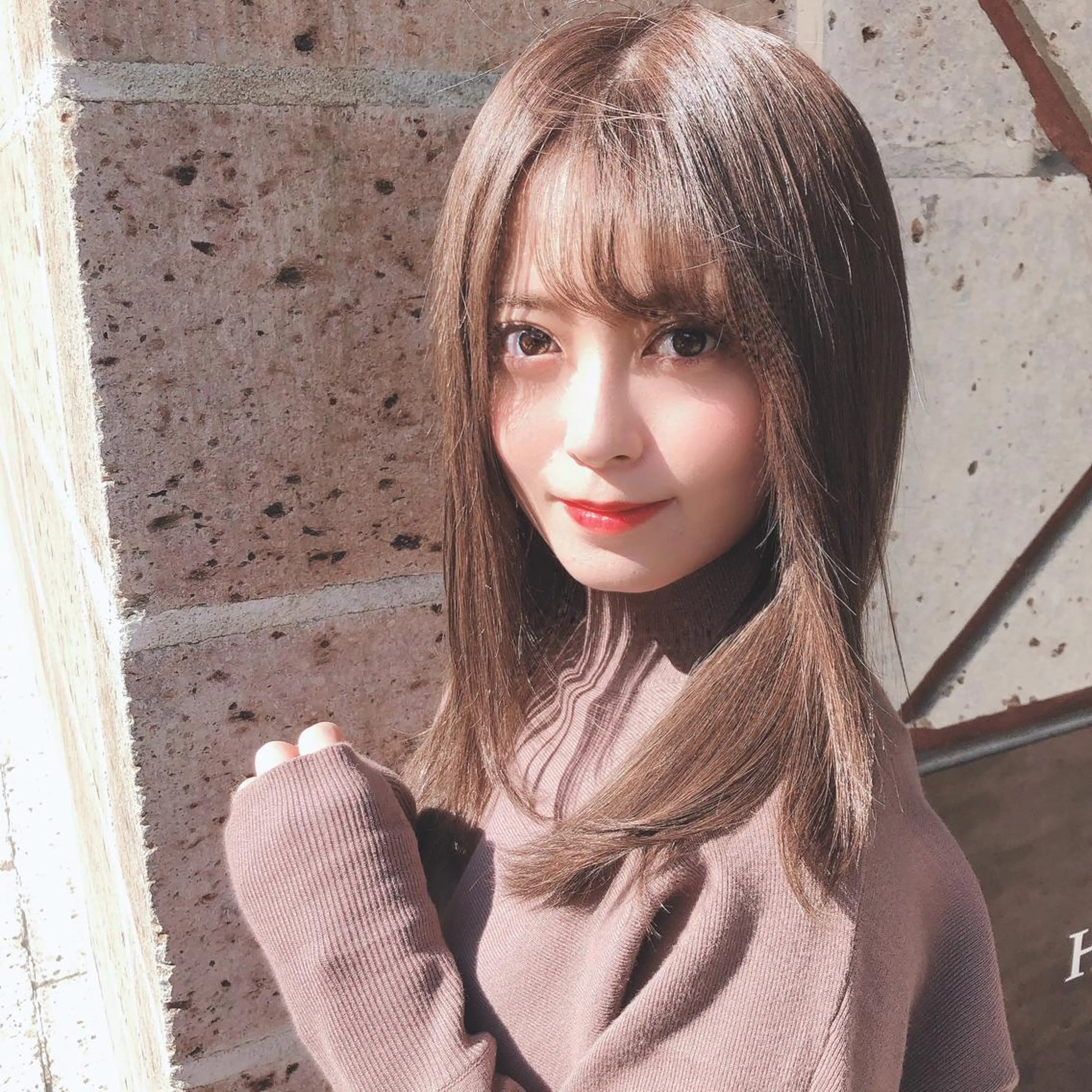 セミロング ララモアナ naru.のヘアスタイル