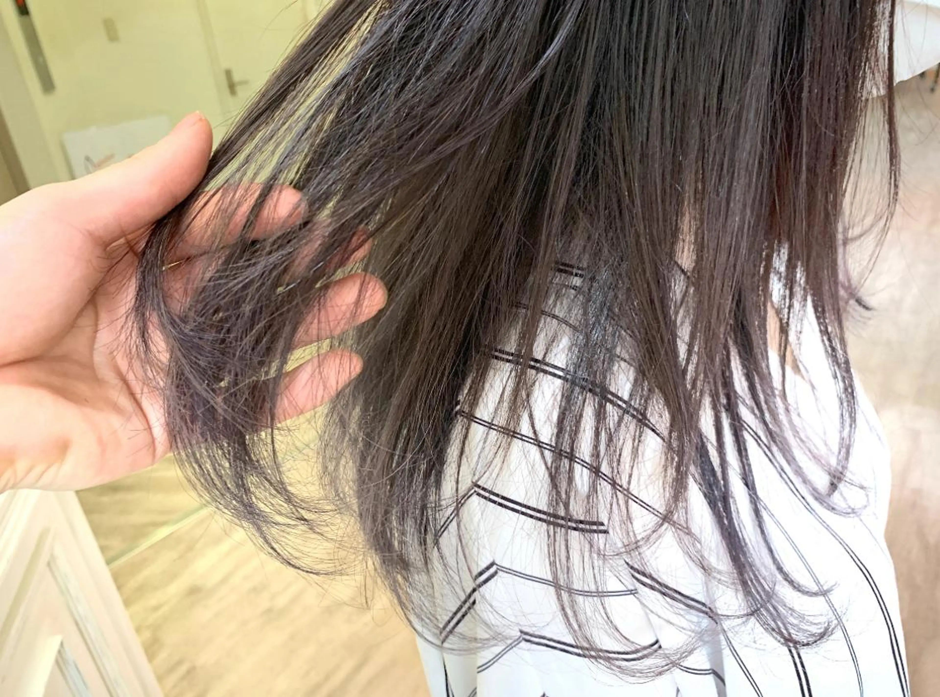 セミロング カラー 🌿nudeカラー/ レイヤー/藤原🌿のヘアスタイル