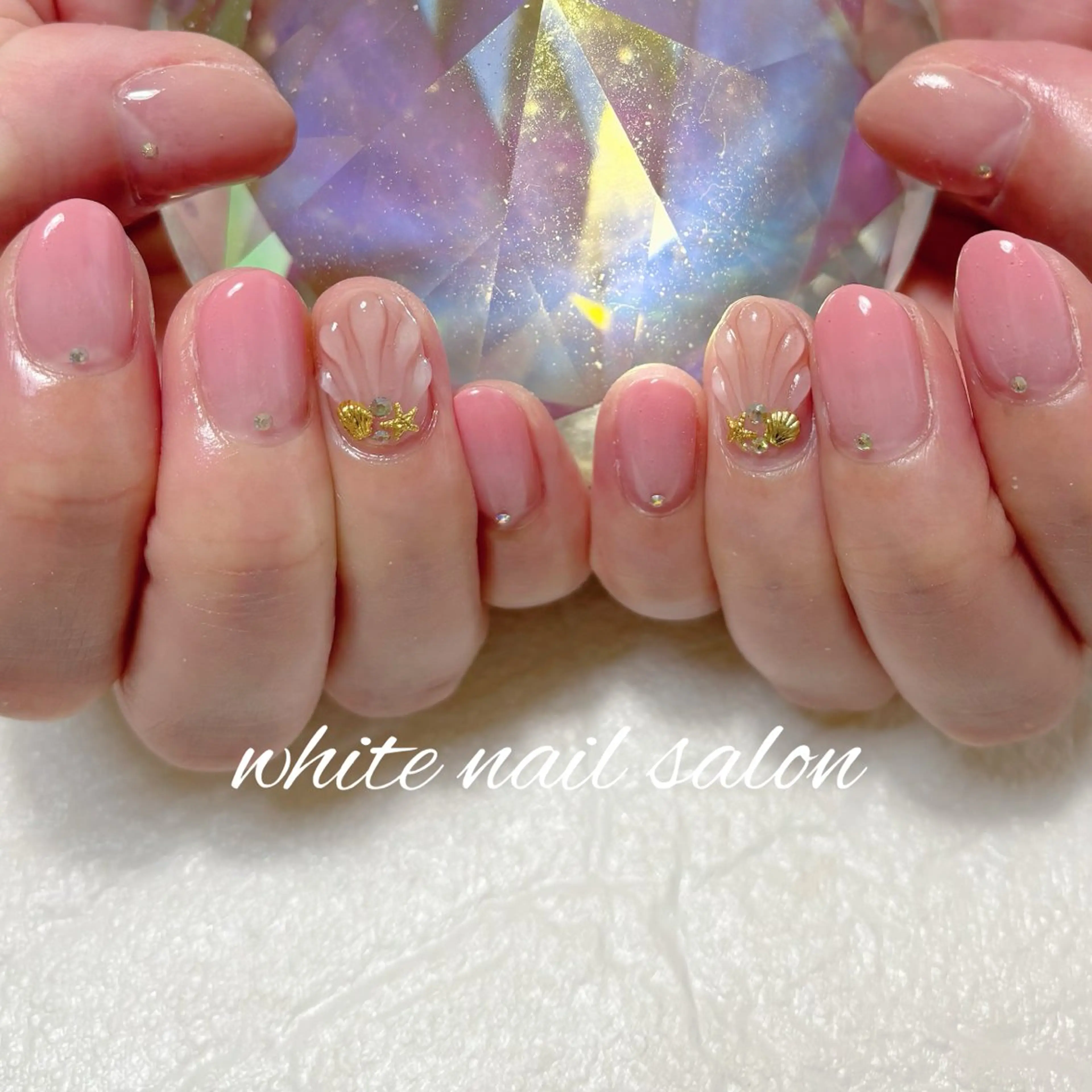 ネイル フットネイル ハンドネイル white nail salonのネイルデザイン