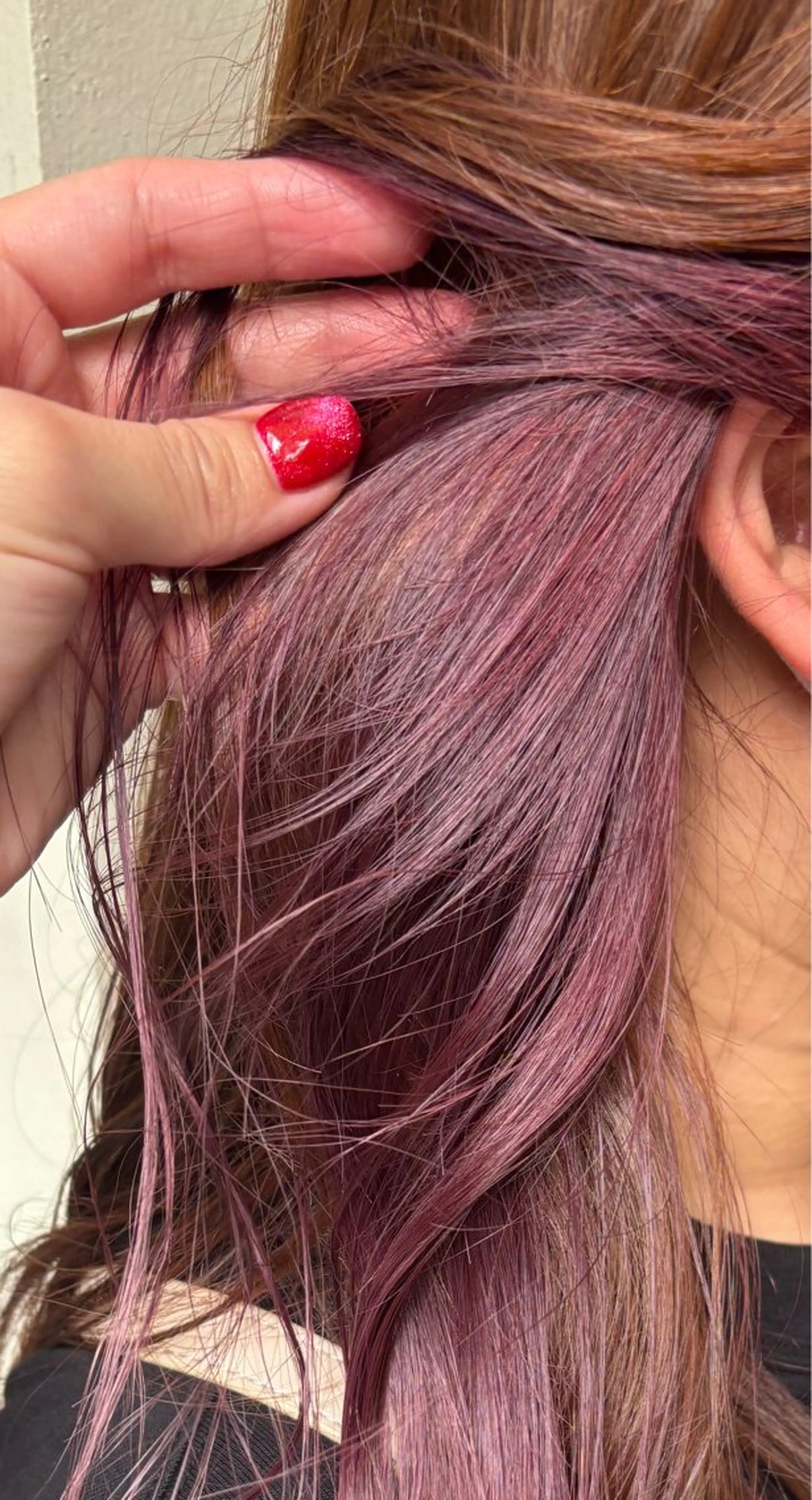 カラー ボブ/レイヤー/ 梅田/天野川奈緒のヘアスタイル