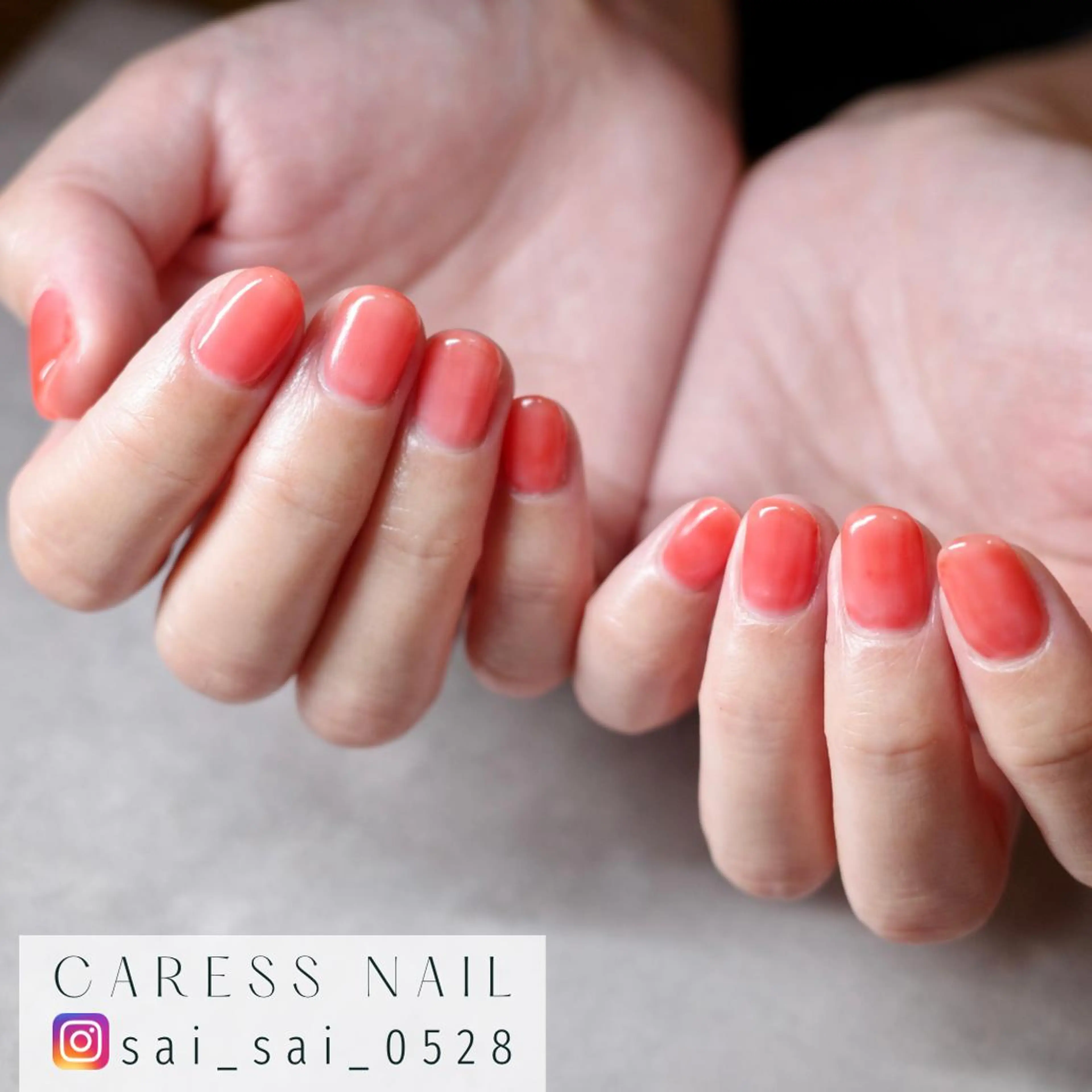 ネイル ハンドネイル caress  nail カレスネイル　代々木上原所属・カレスネイル さいのネイルデザイン