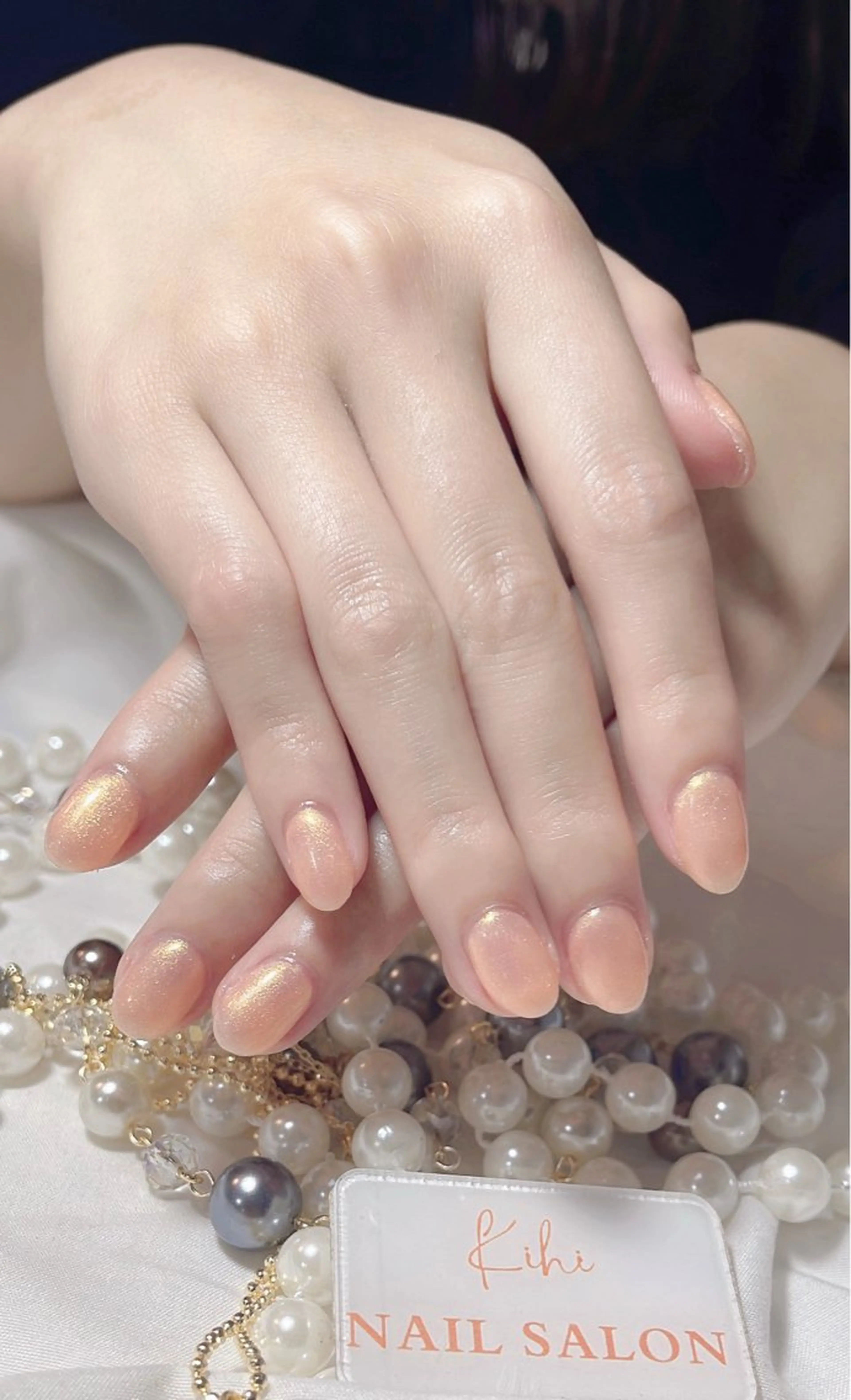 ネイル アートネイル フレンチネイル ジェルネイル グラデーション 韓国ネイル 村中 ハナのネイルデザイン