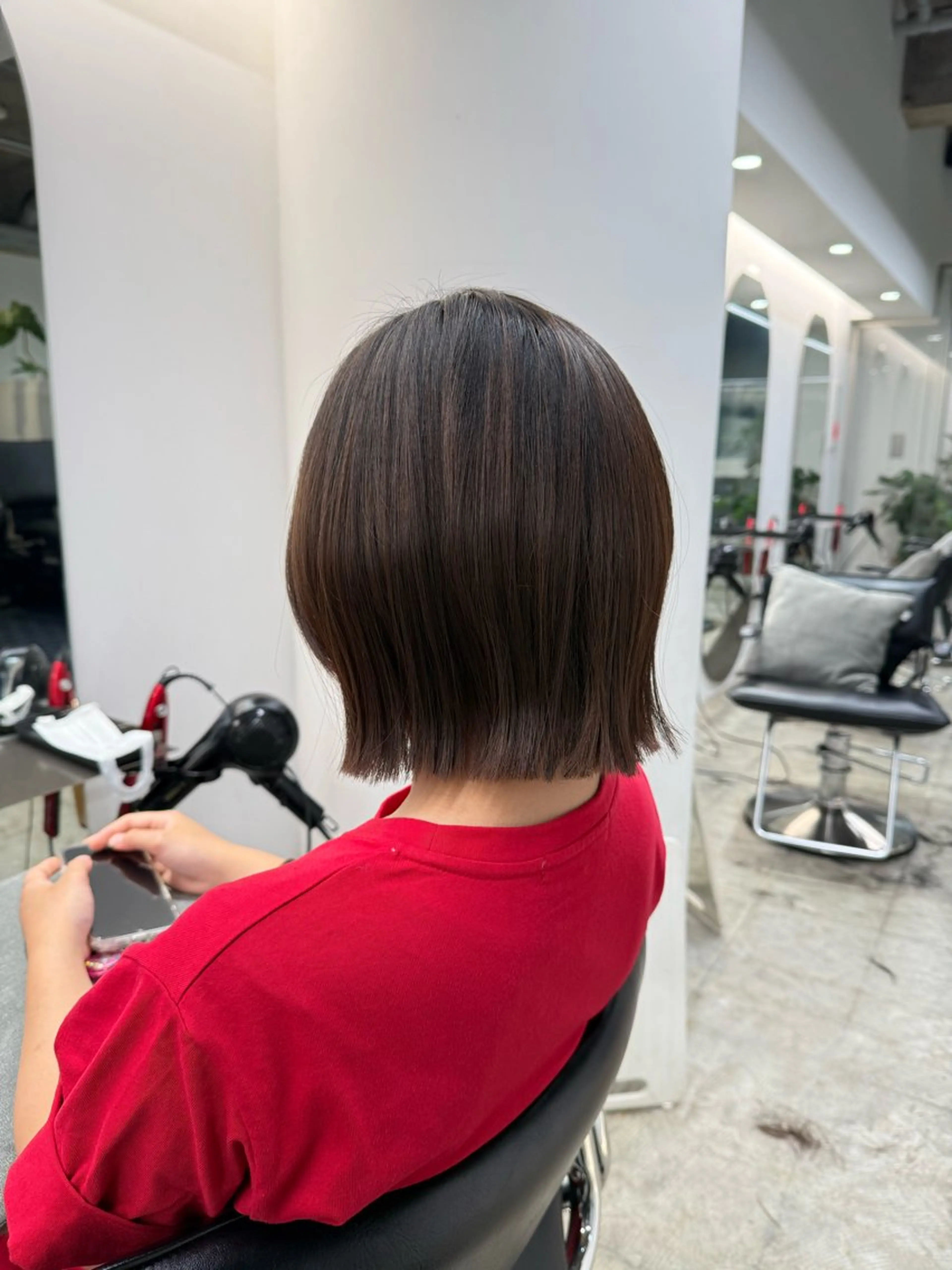 ミディアム an🦋ショートボブ 【蔵前】のヘアスタイル