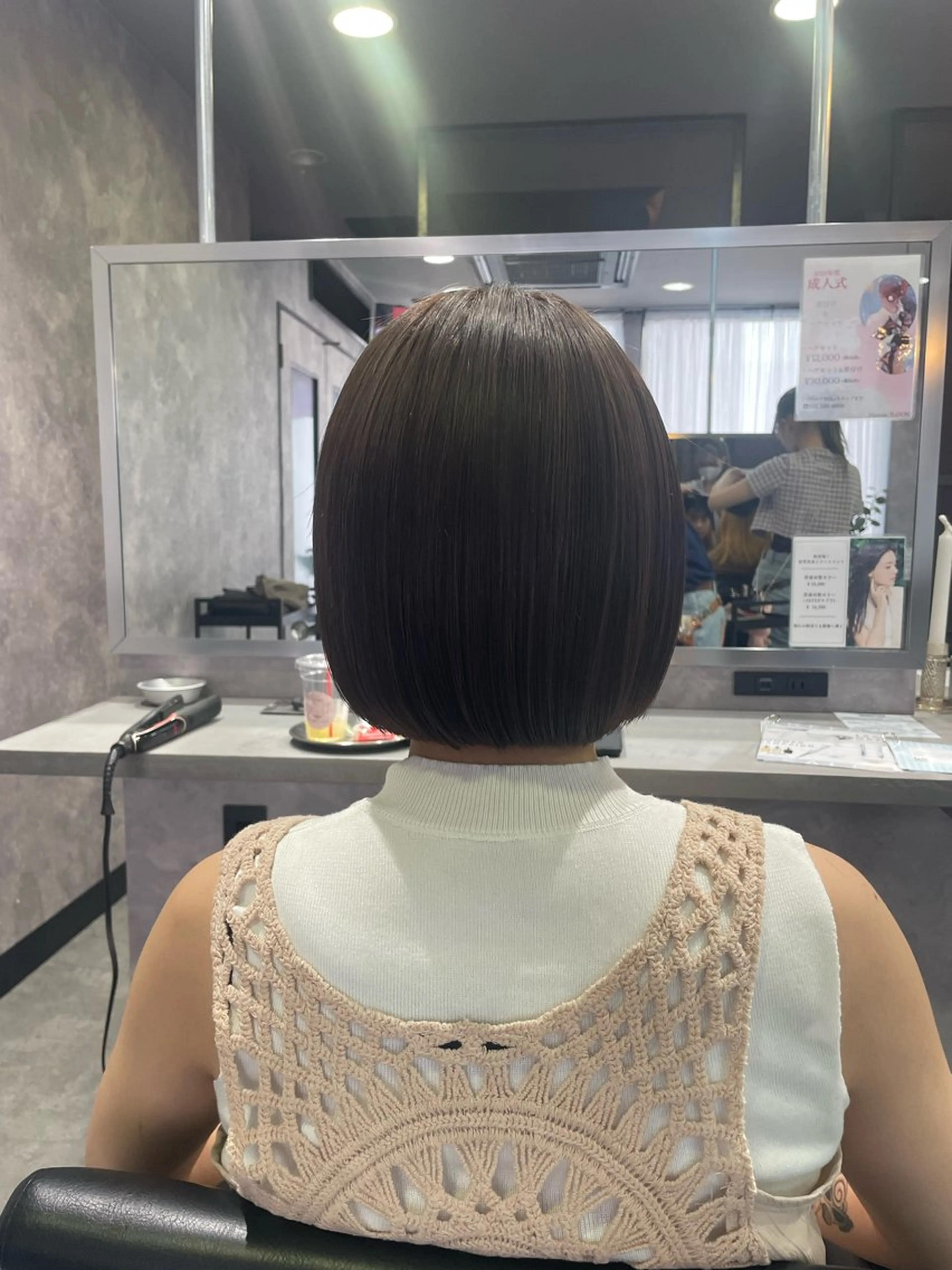 ショート ショートボブ ボブ ショートヘア カット 手塚 由佳のヘアスタイル