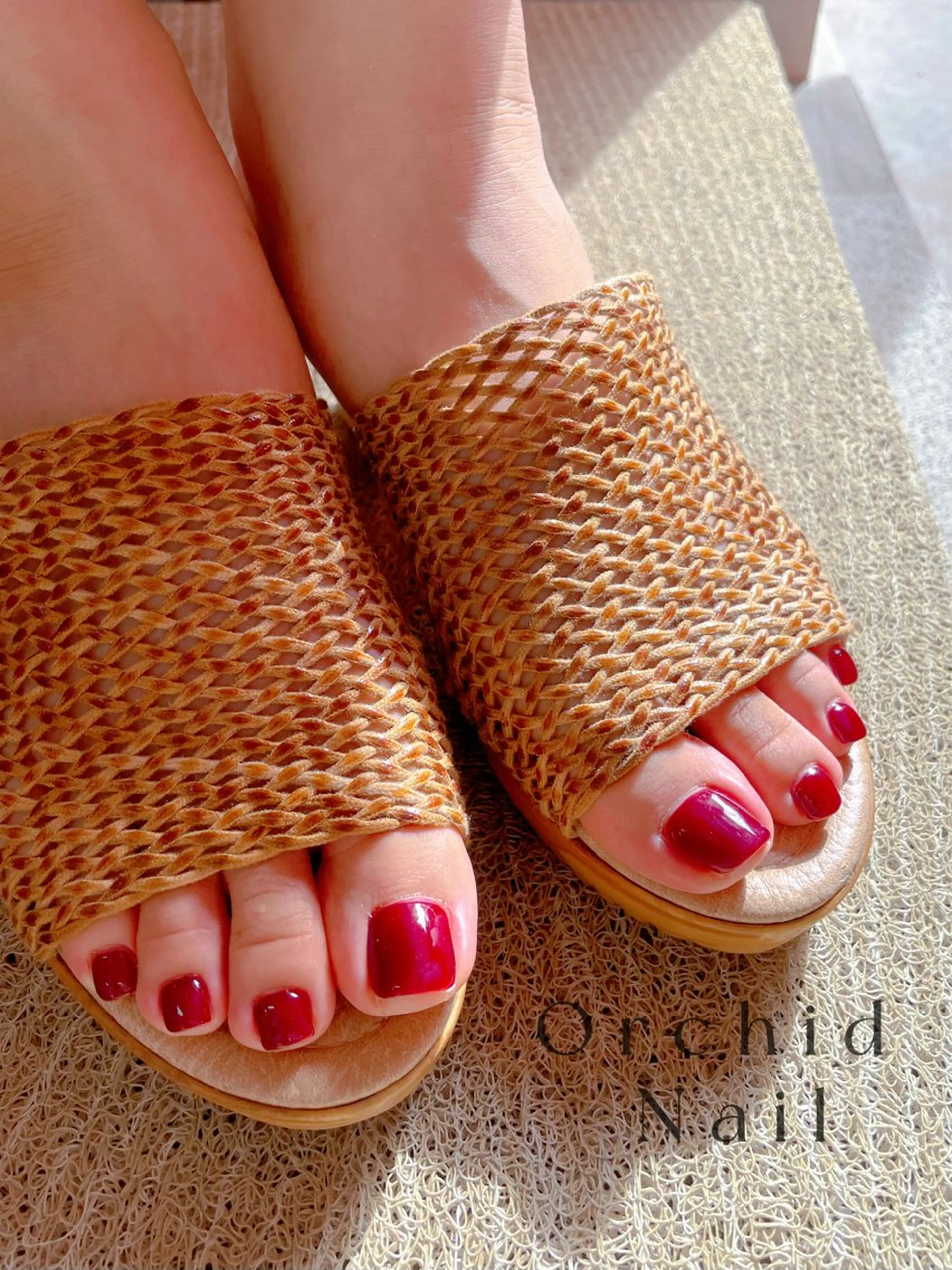 ネイル フットネイル Orchid Nailのネイルデザイン