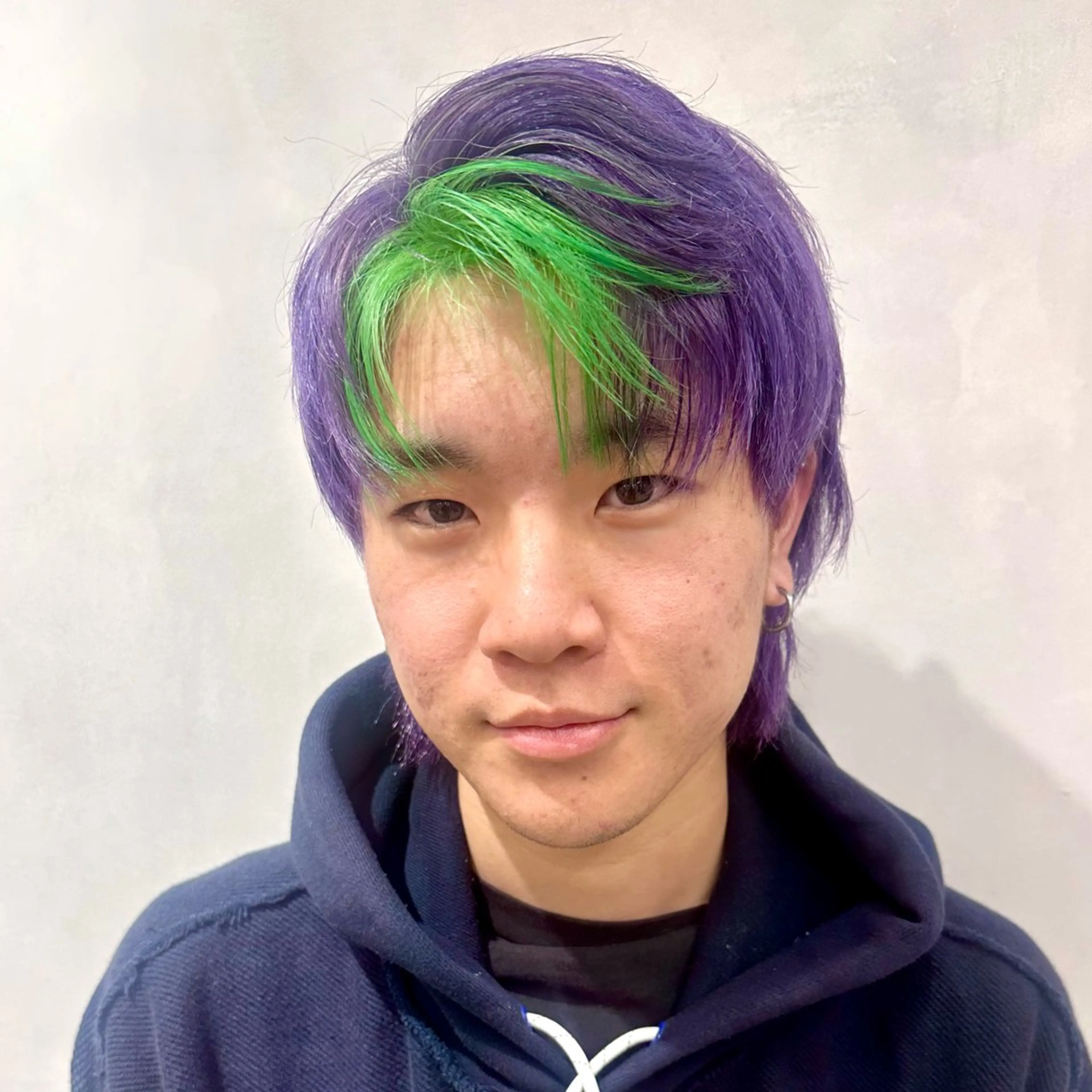 ショート カラー メンズ カット ヘアカラー トリートメント デザインカラー/パー マ🦖外岡咲希🦖のヘアスタイル