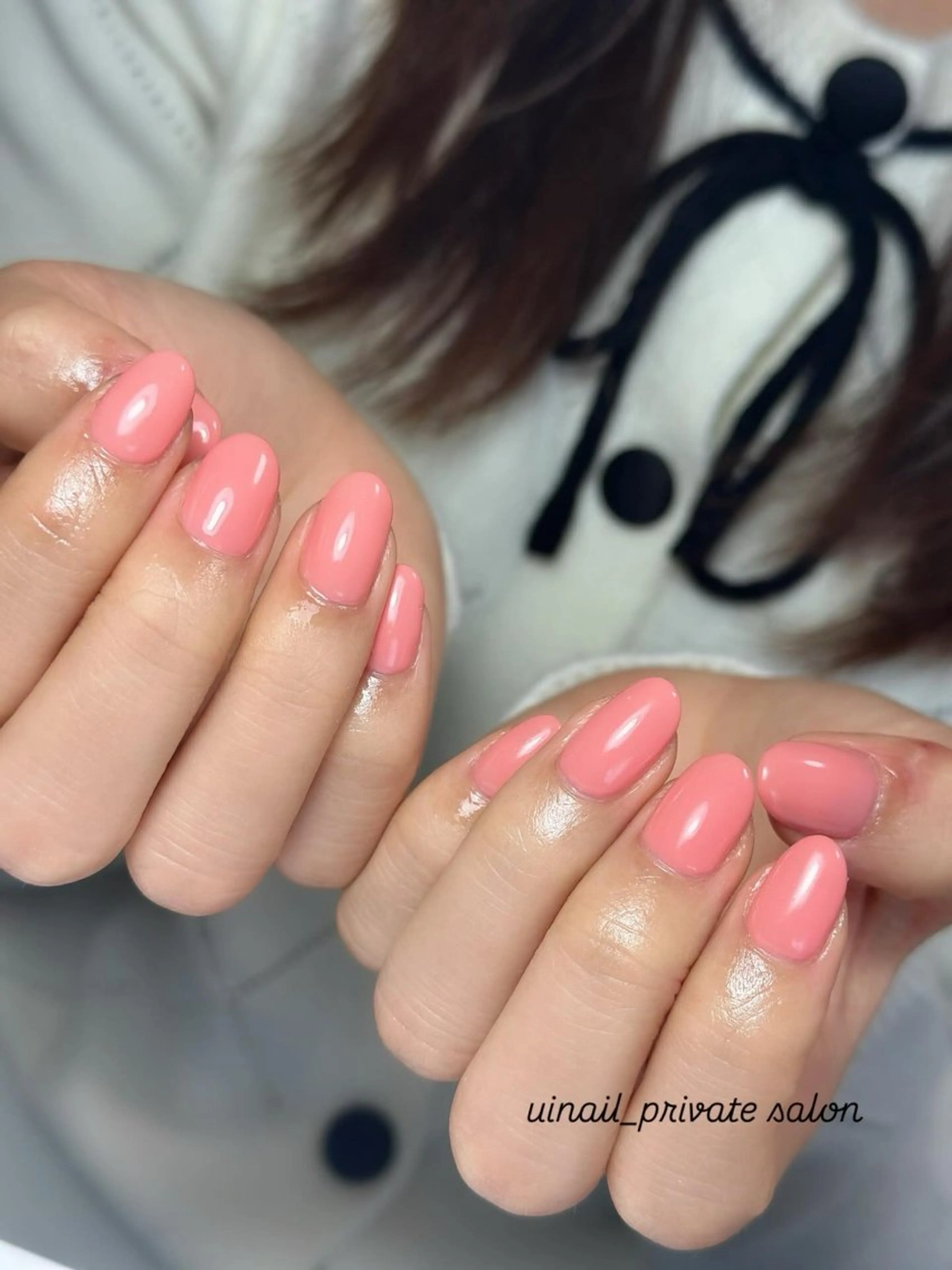 ネイル ワンカラーネイル uinail【ウイネイル】所属・uinail 【ウイネイル】のネイルデザイン