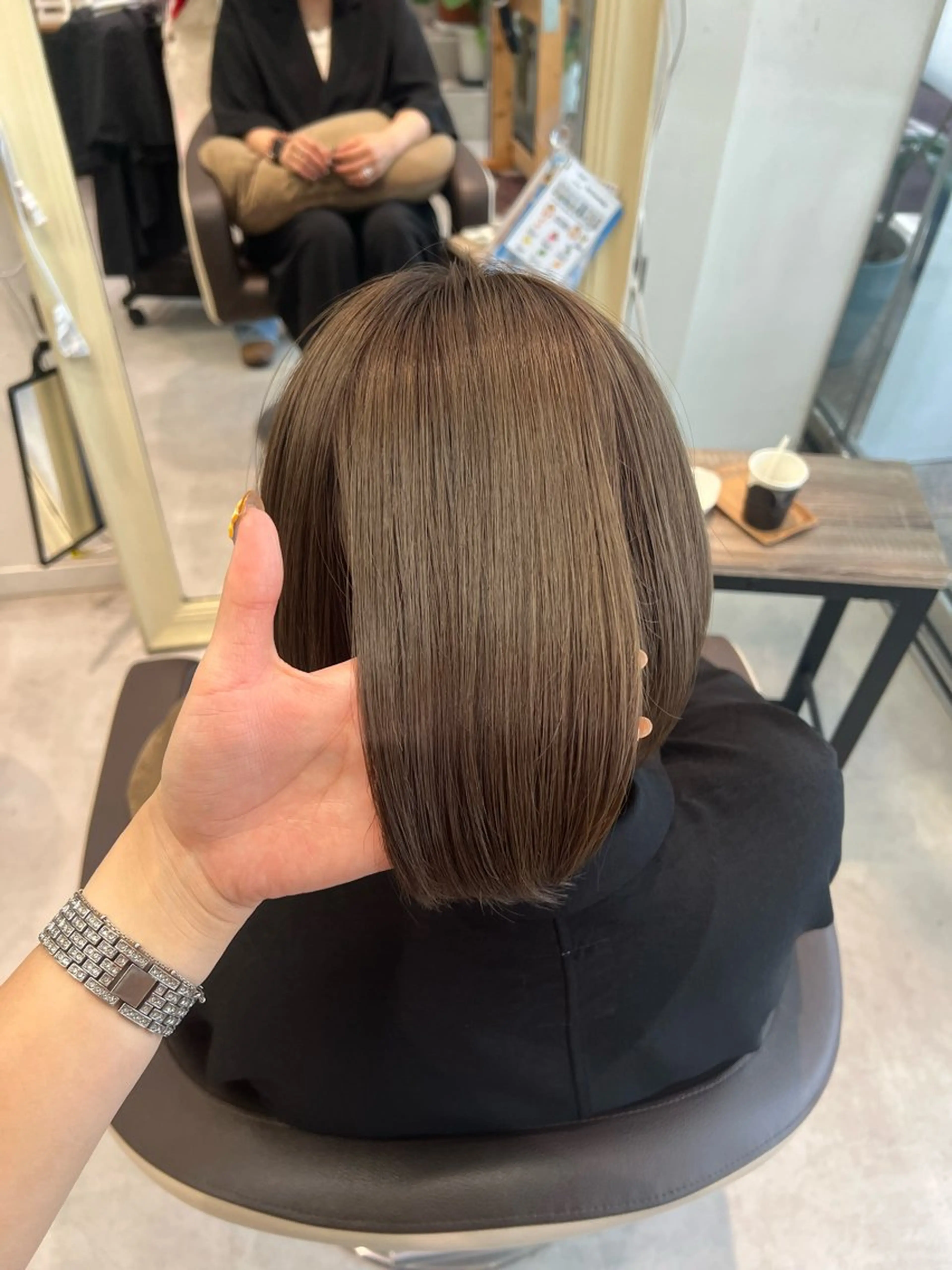 カラー ヘアカラー 晶/艶髪カラー /トリートメントのヘアスタイル