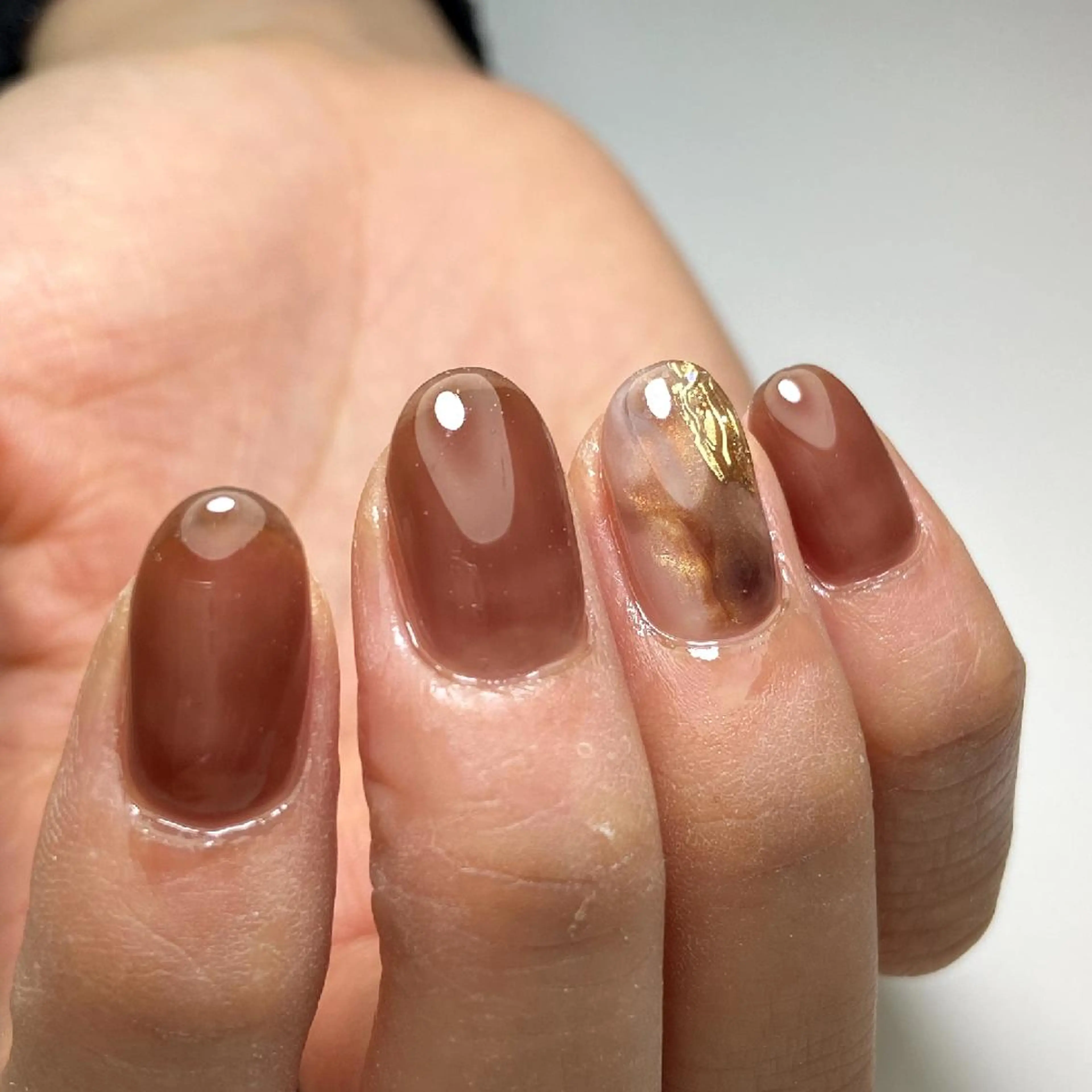 ネイル アートネイル ニュアンスネイル nail salon Lumièreのネイルデザイン