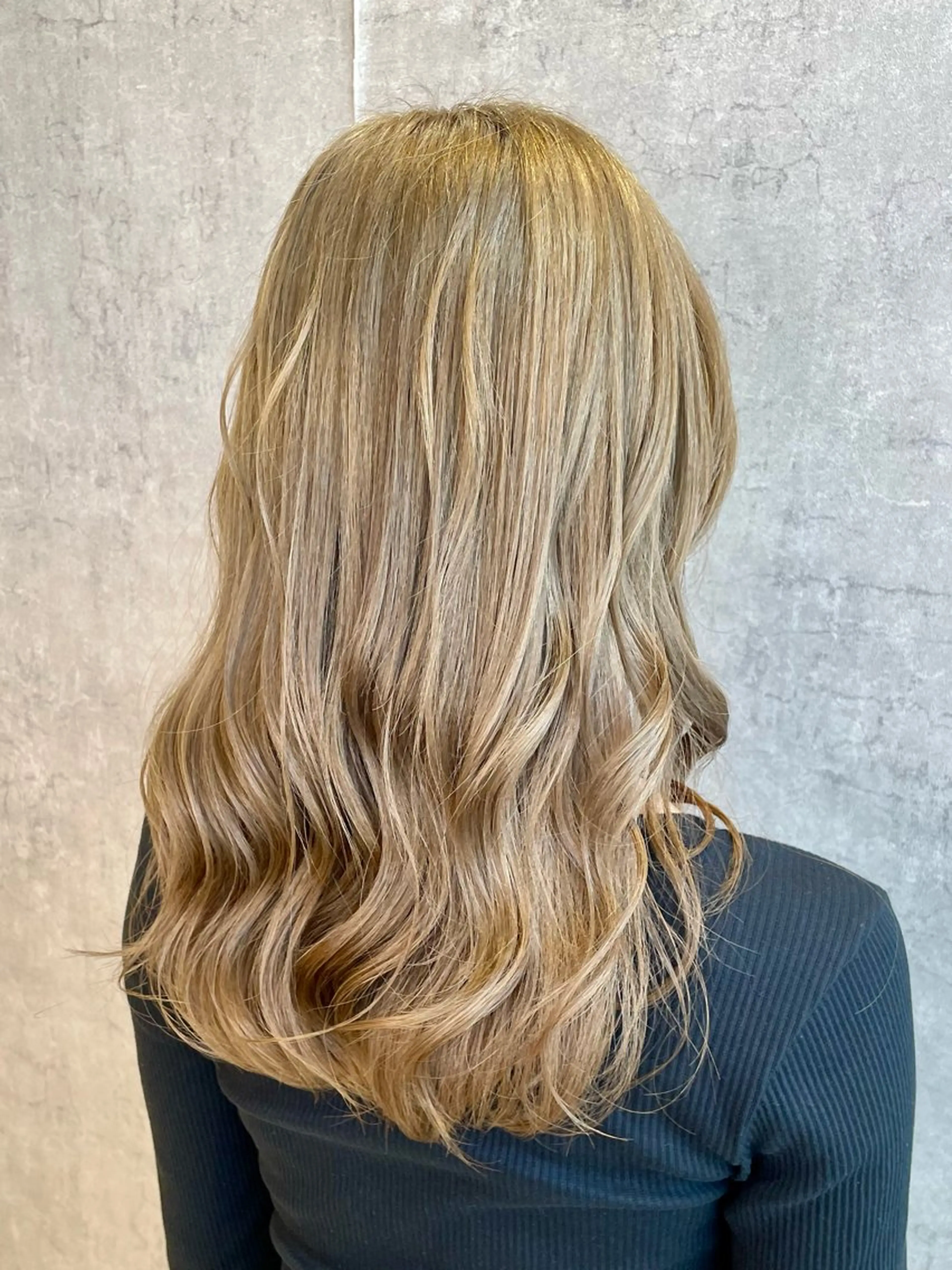 【ダメージレス💖】ケアブリーチ＋カラー＋補修トリートメントの写真