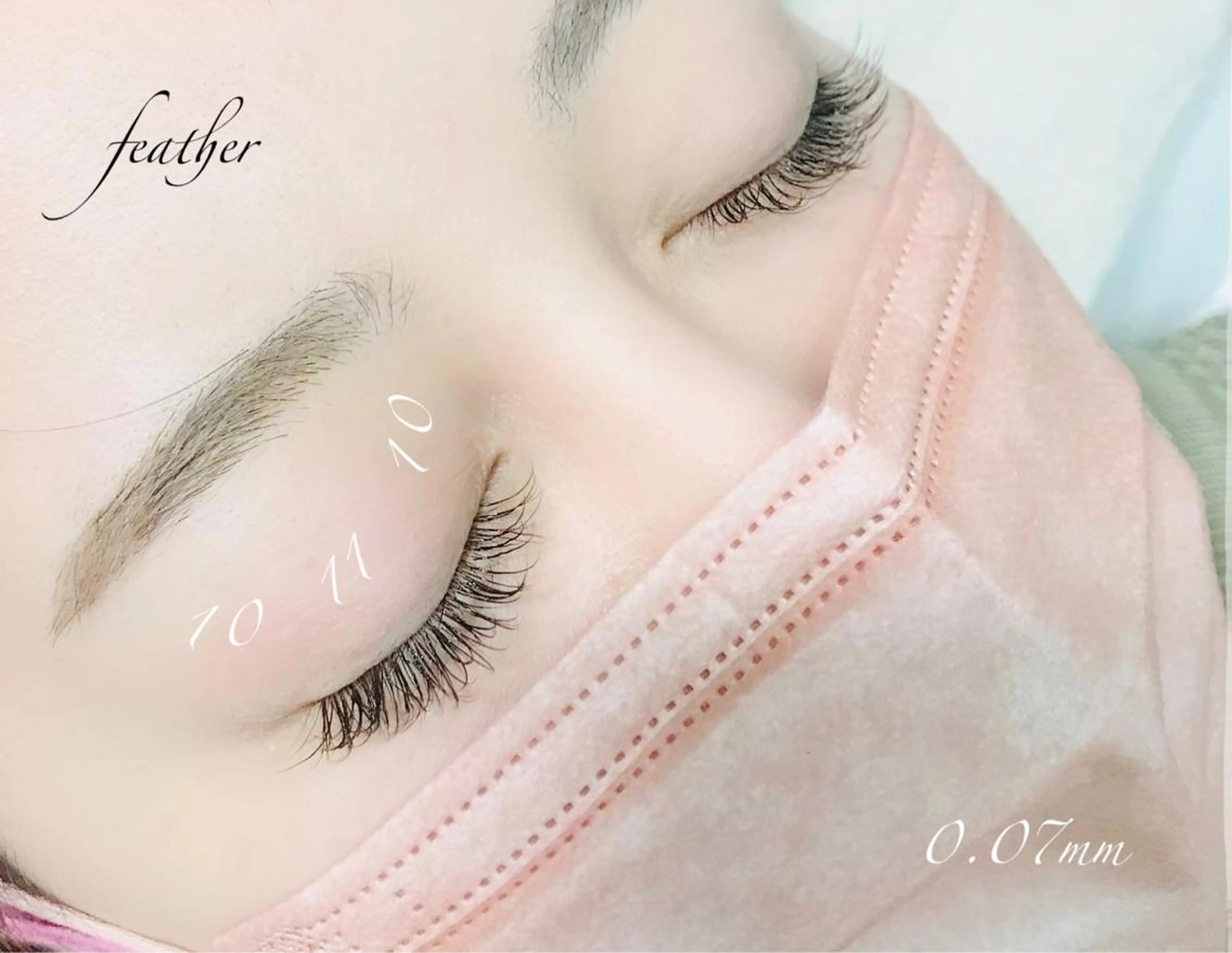 マツエク・マツパ ケラチンラッシュリフト バインドロック 束感まつ毛 Cカール キュート マツエク eyelash presh yukaのマツエク・マツパデザイン