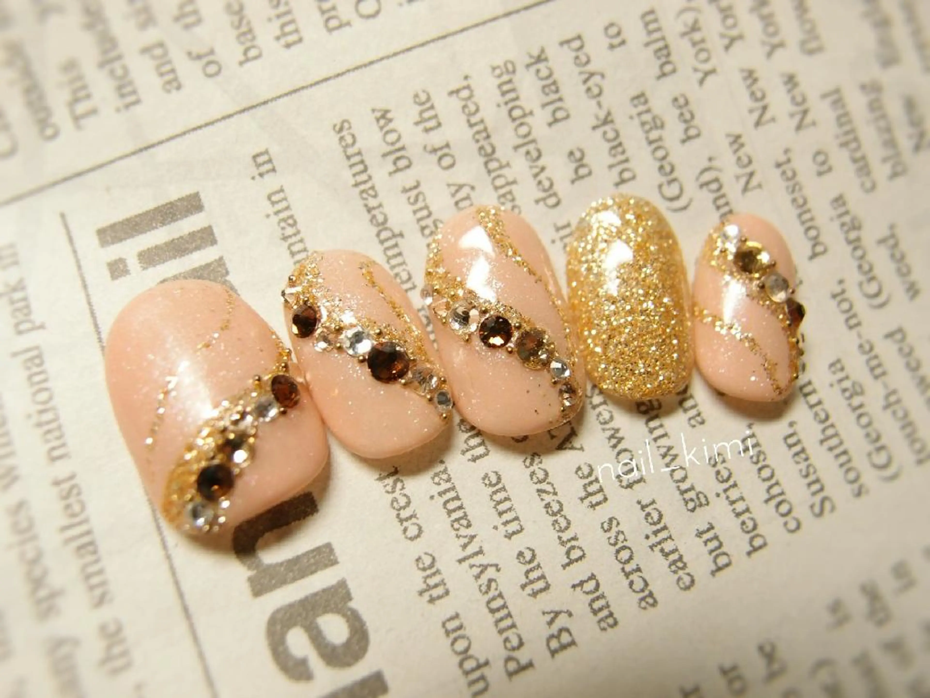 ネイル アートネイル 持ち込み ConneQt所属・ETHOSENSE. kimikaのネイルデザイン