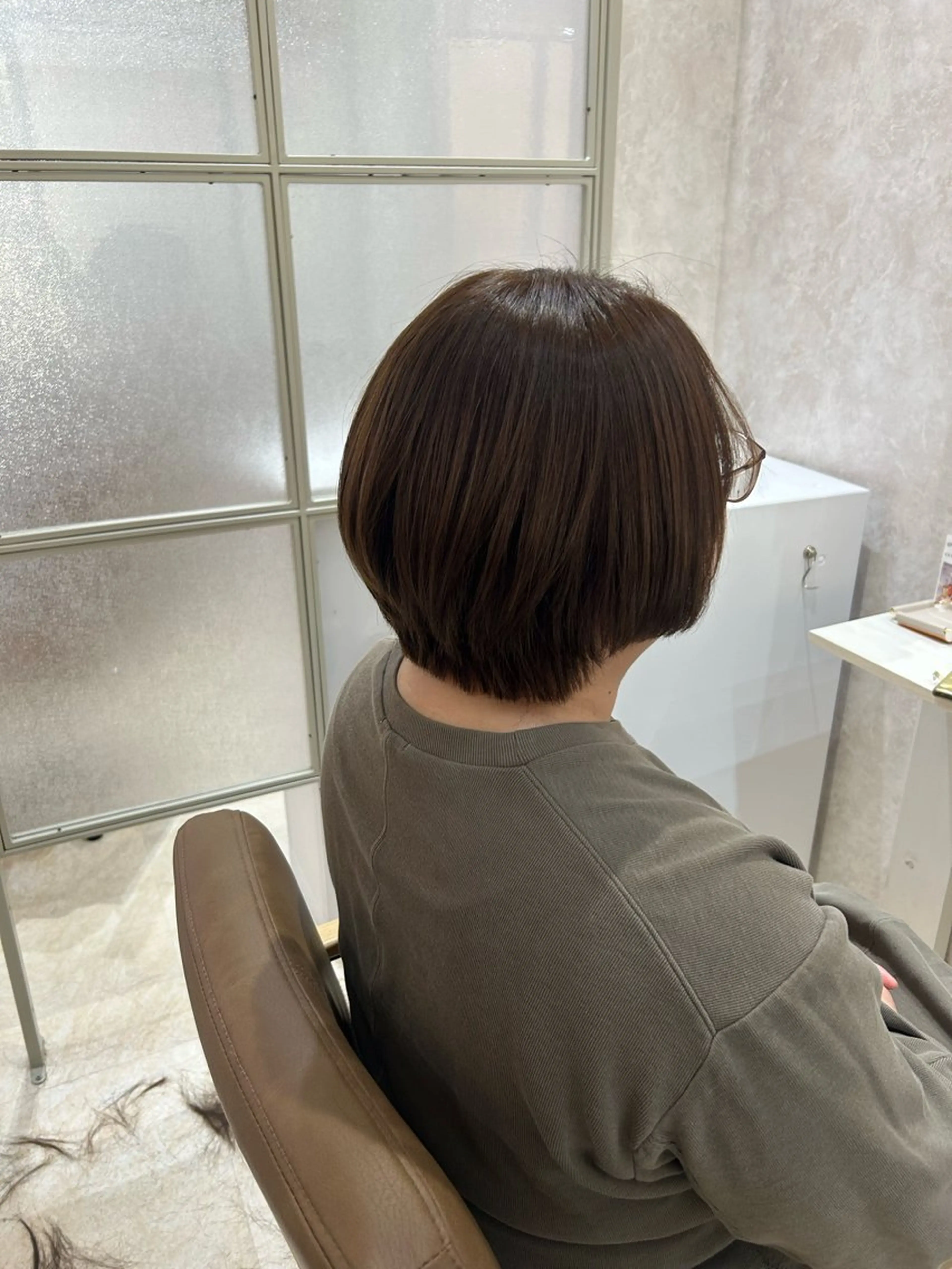 ショート カラー カット ヘアカラー トリートメント ヘアセット 💙まこと💙艶 カラー(Rico)のヘアスタイル