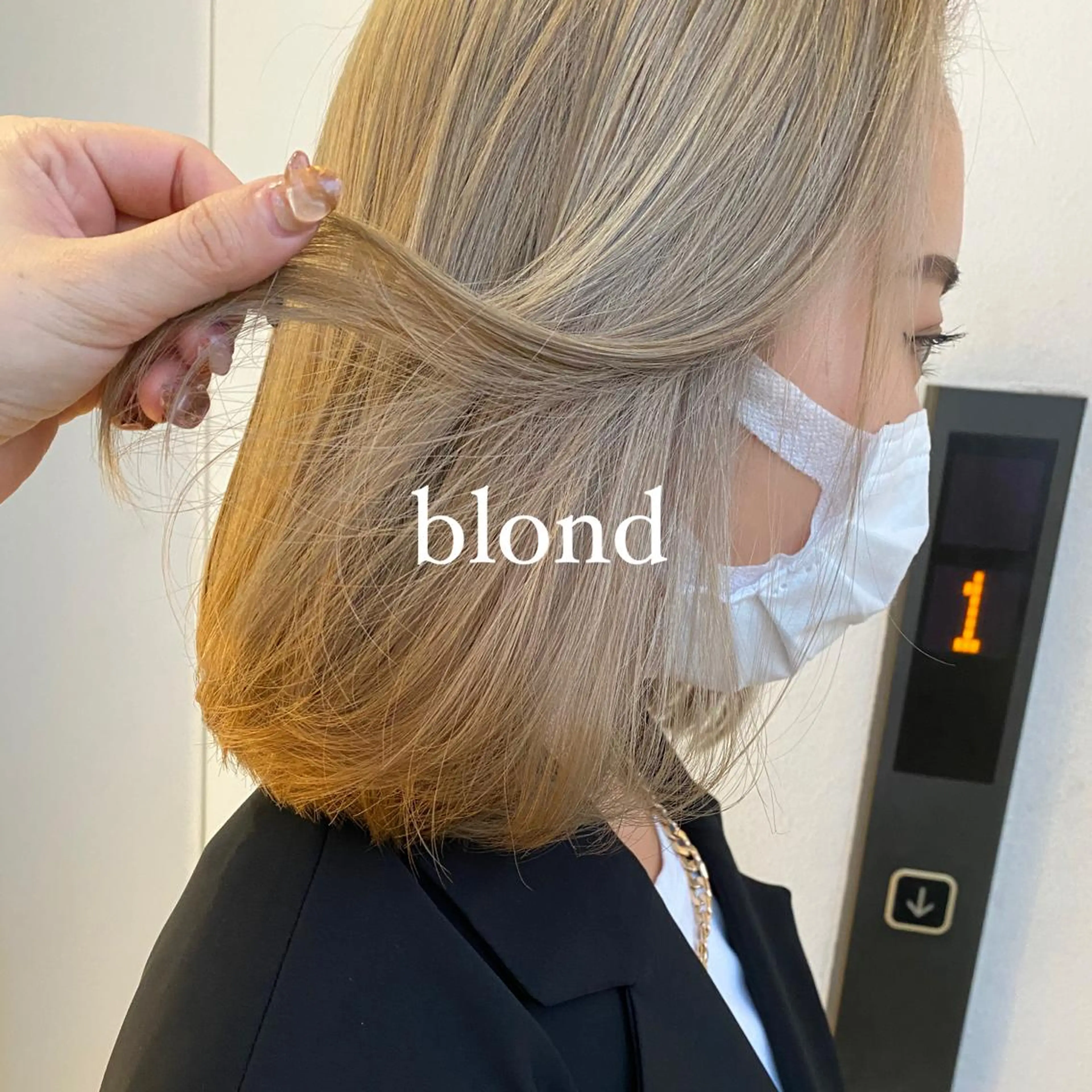 ミディアム カラー ブロンド カット ヘアカラー トリートメント ヘアセット 絶対カワイイ保証💕 カワノチヒロのヘアスタイル