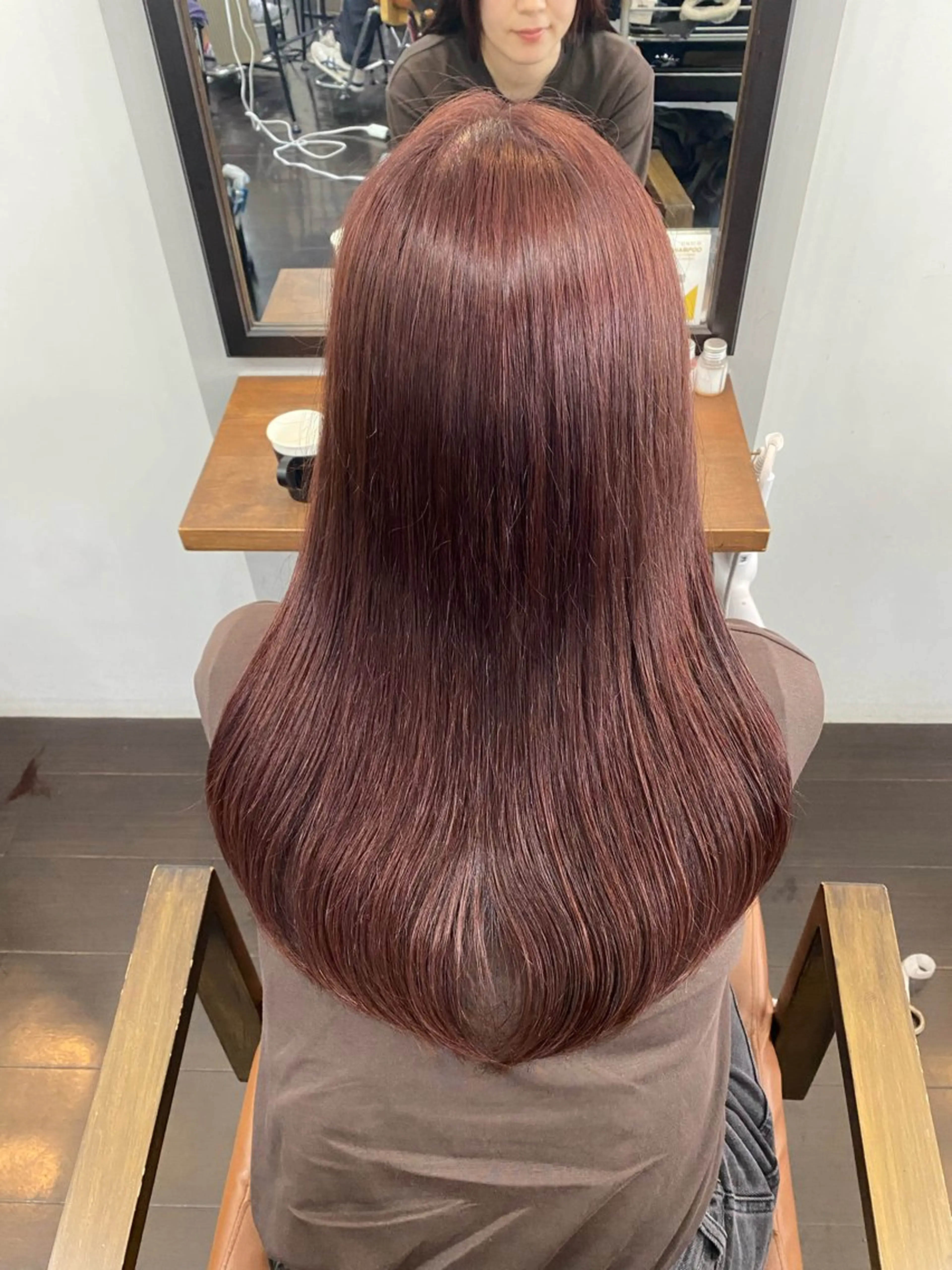 ロング カラー ヘアアレンジ 🍒ᩚ名駅/艶髪 縮毛矯正/あゆ🍒ᩚのヘアスタイル