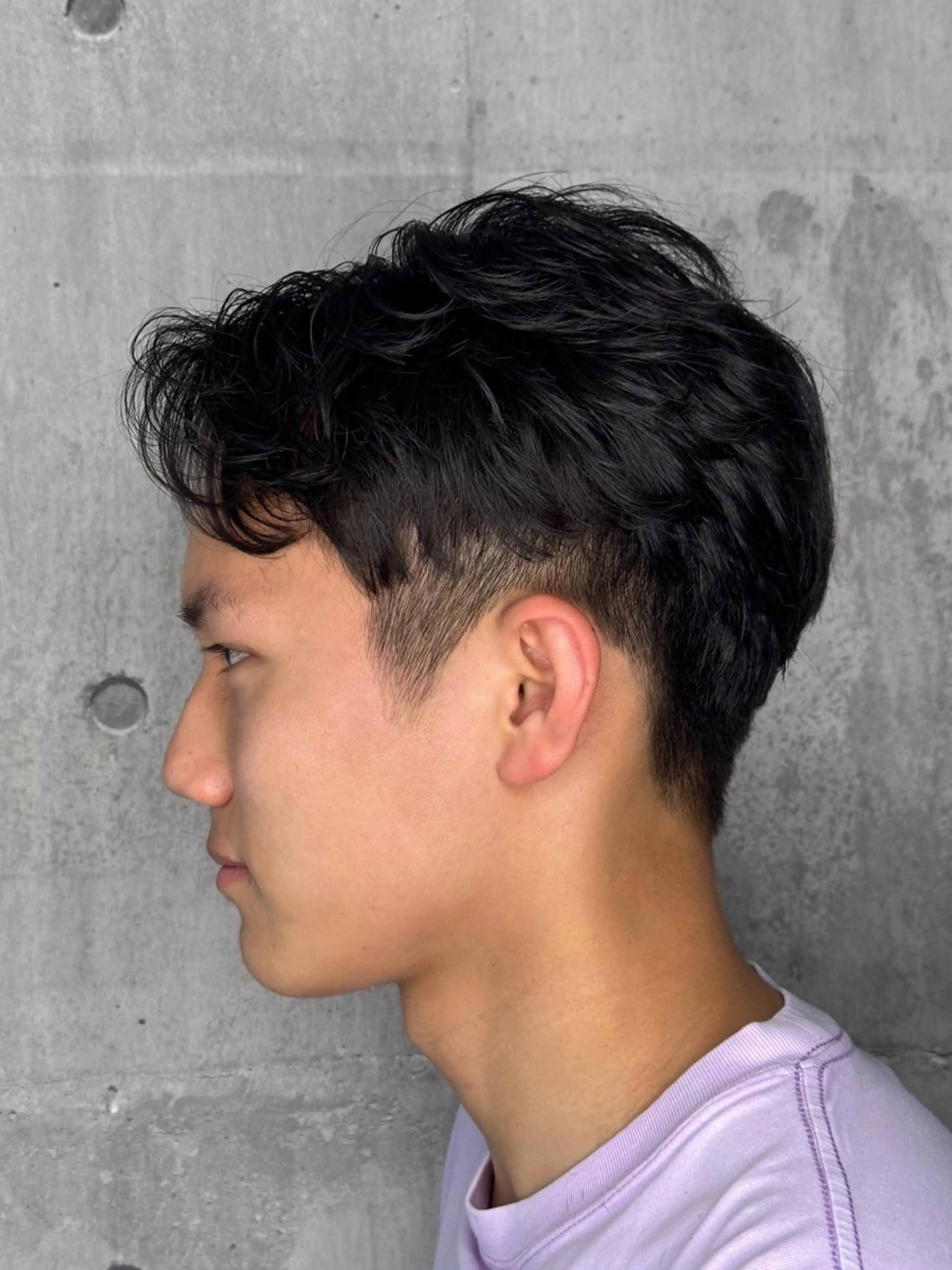 メンズ センターパート NEXT NEO所属・メンズヘア静岡 ✂︎Ryuheiのヘアスタイル