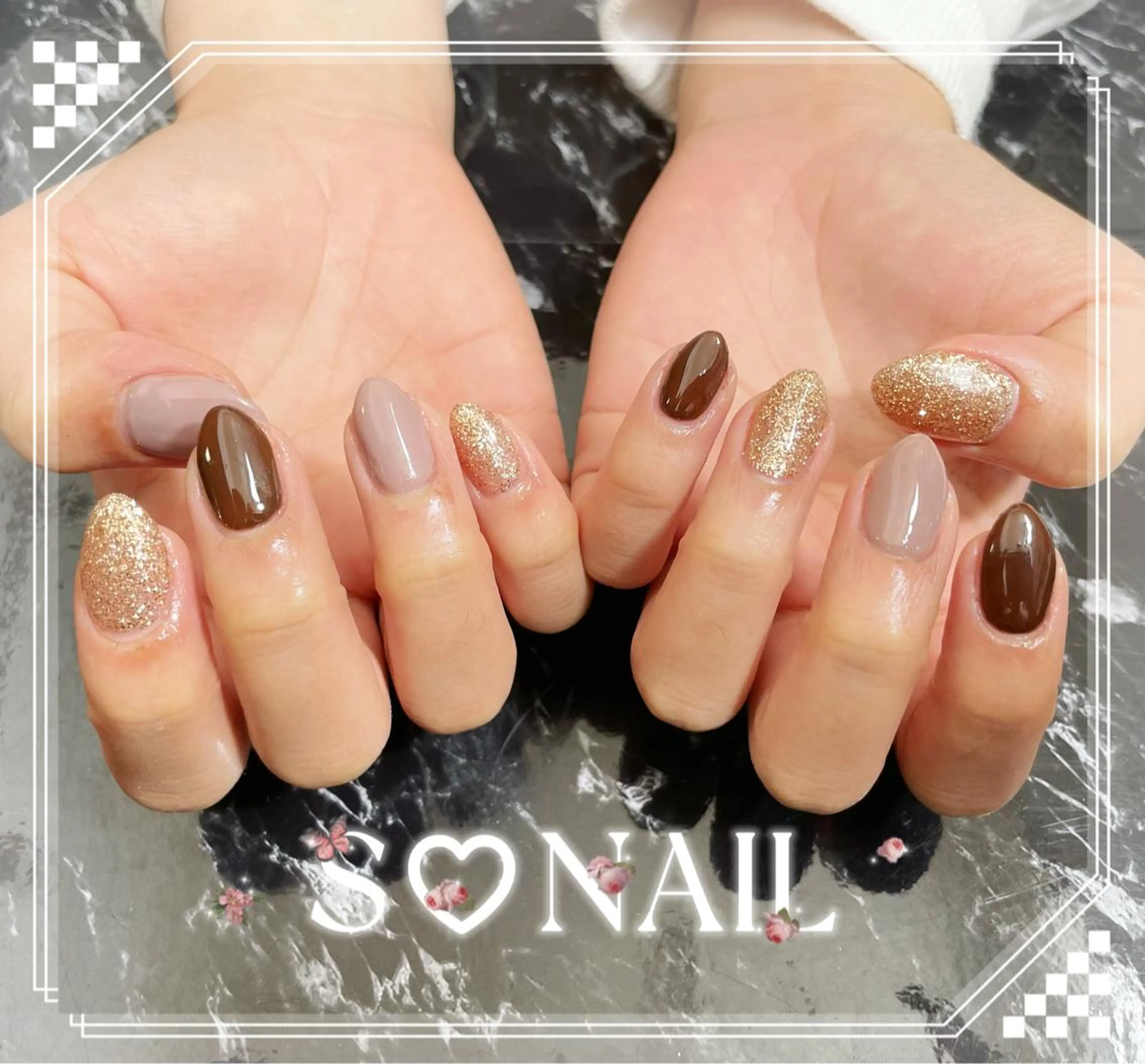 ネイル ハンドネイル S♡NAIL所属・S.NAIL Suuのネイルデザイン