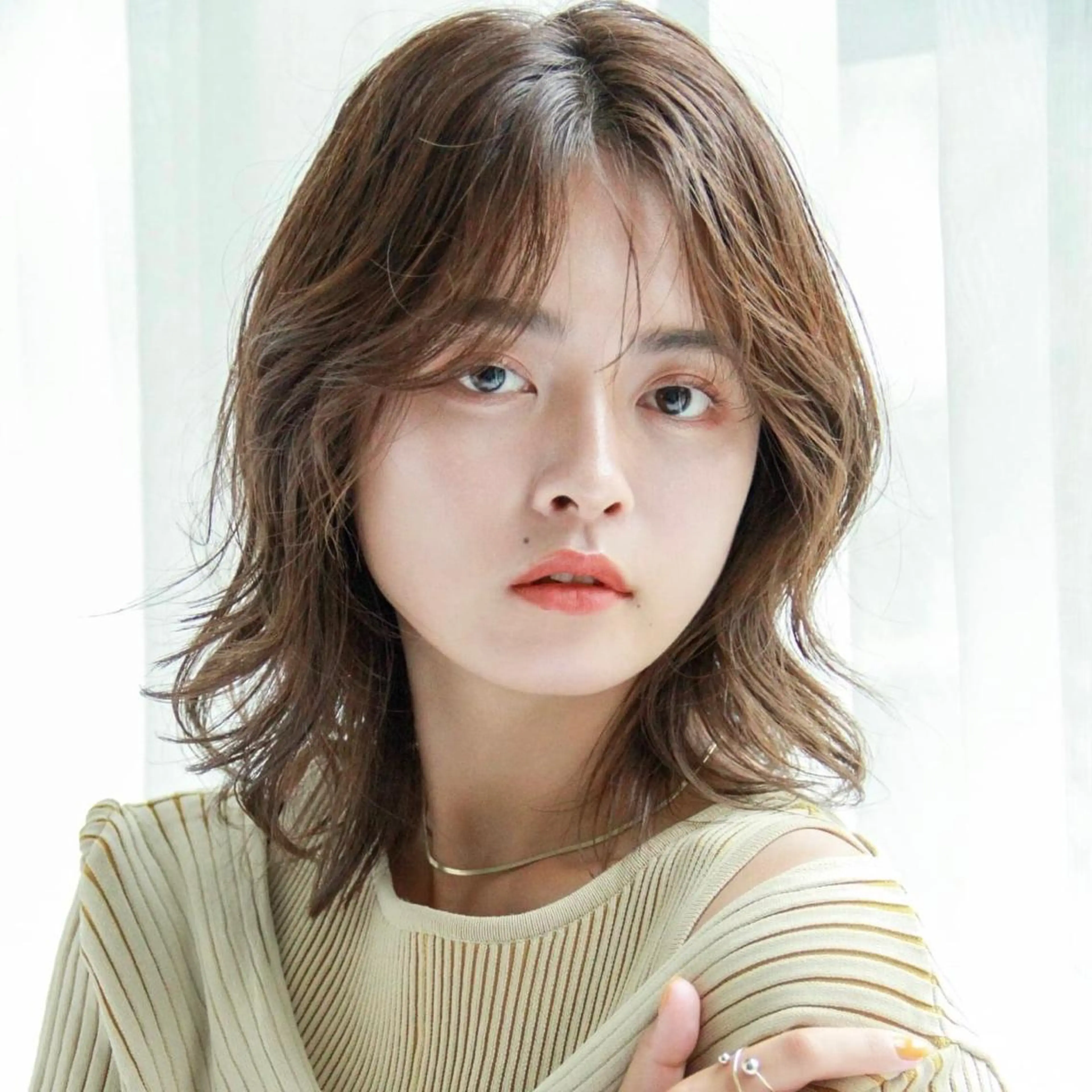 ミディアム 🫧FERIA北千里 🫧のヘアスタイル