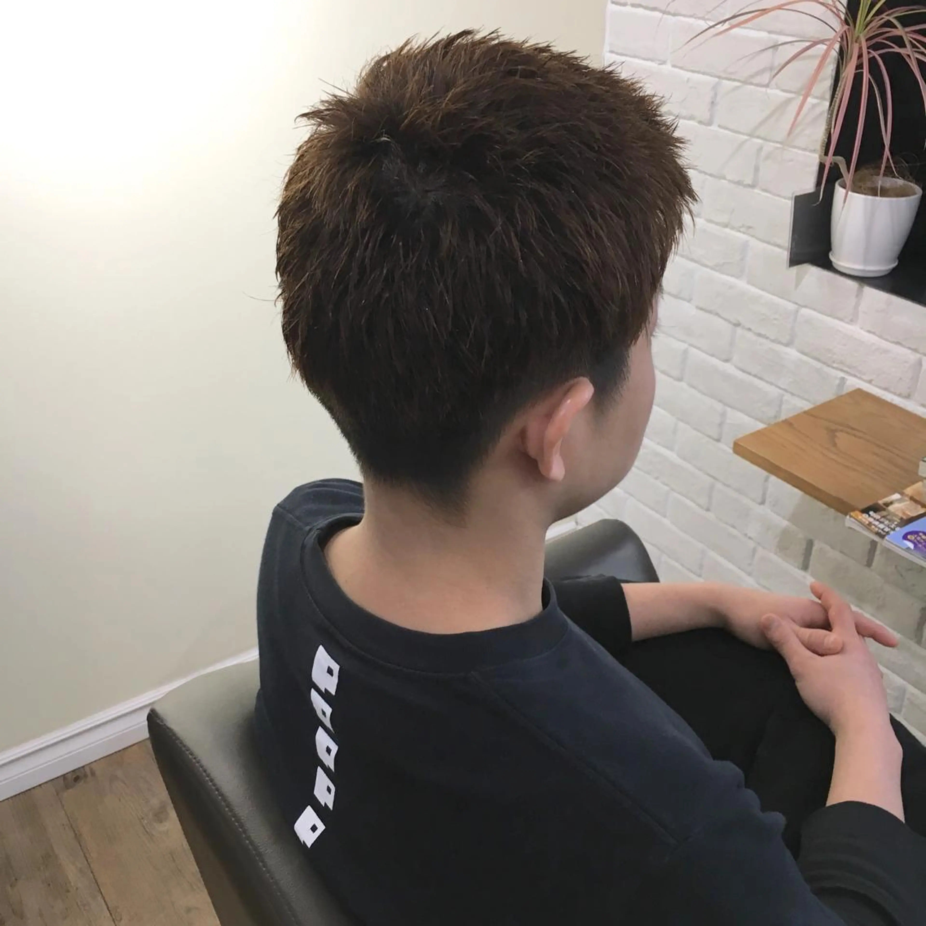 ショート メンズ 上川 美幸のヘアスタイル