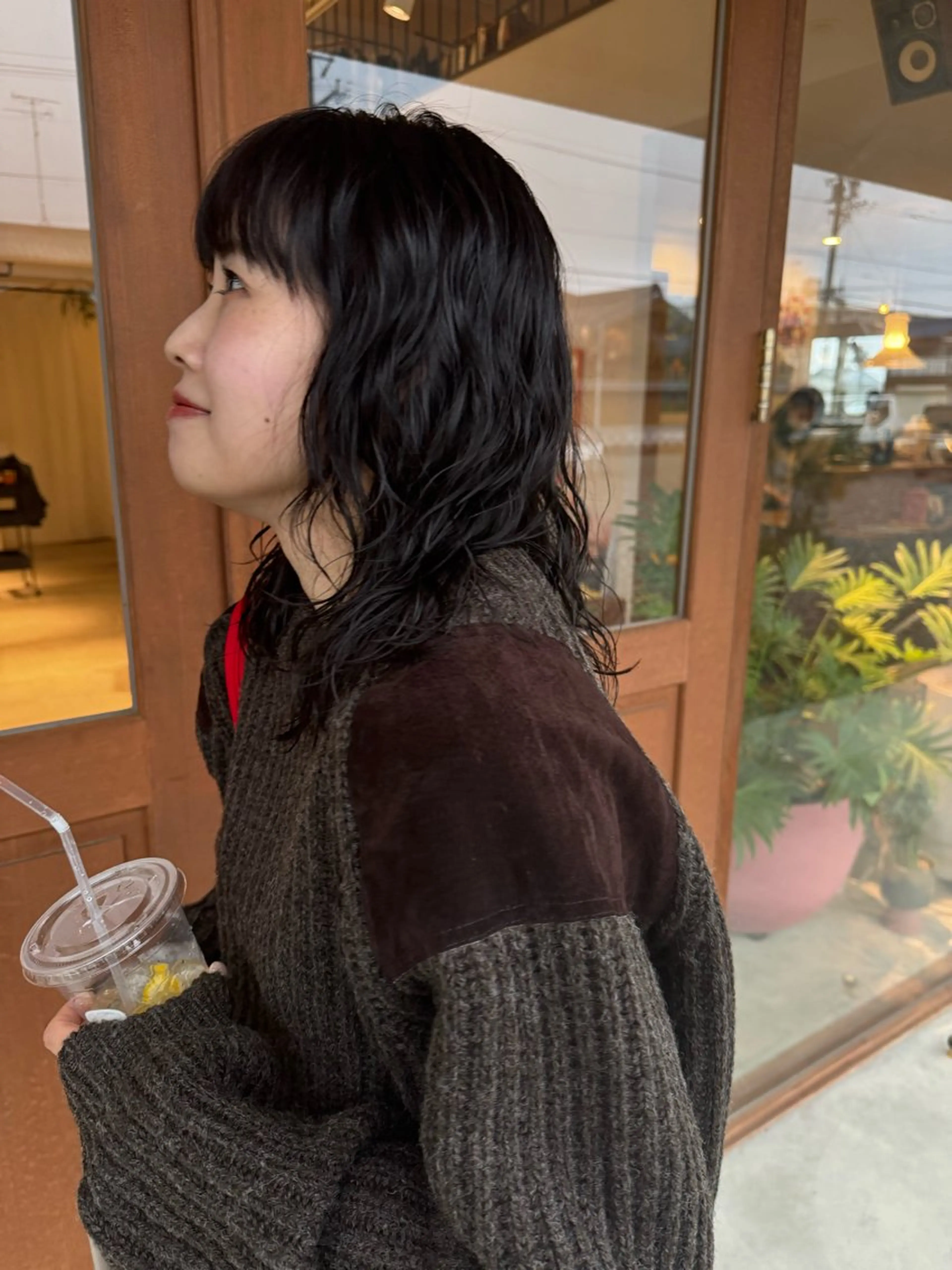 ミディアム パーマ 中嶋 勇太のヘアスタイル