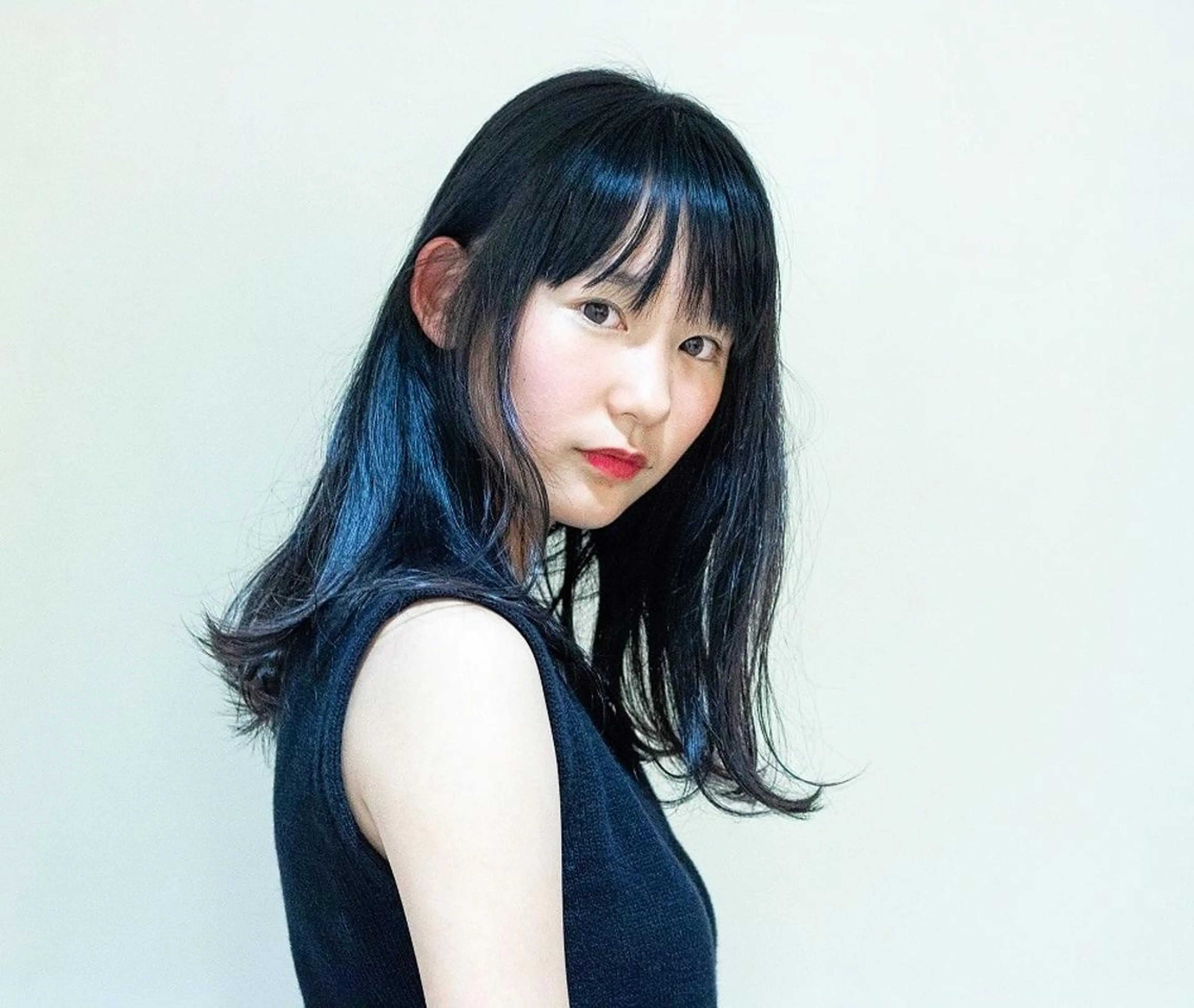 セミロング Aｎ Hair 所属・しらはま ようこのヘアスタイル