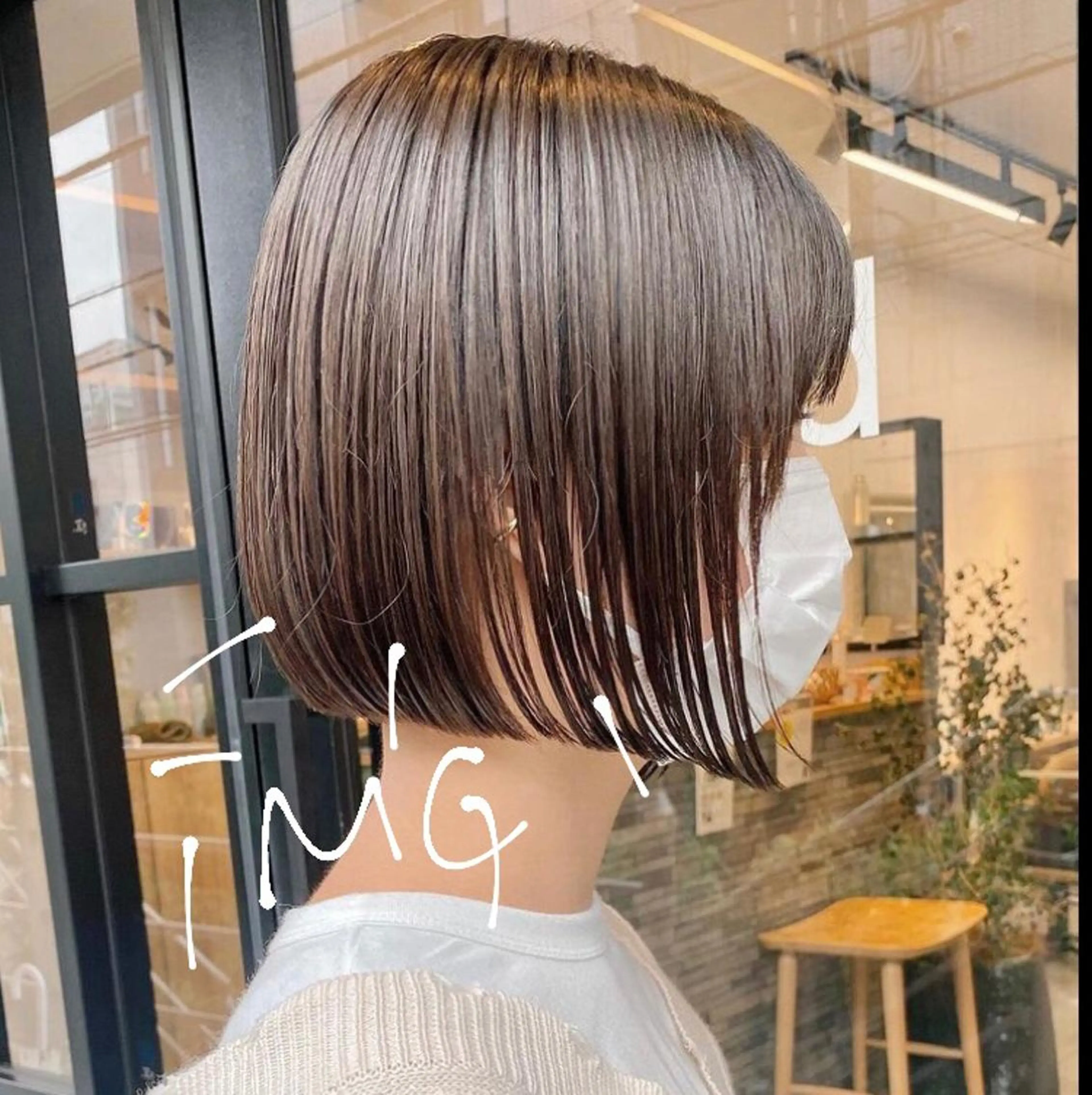 ショート 中本 日葵梨のヘアスタイル