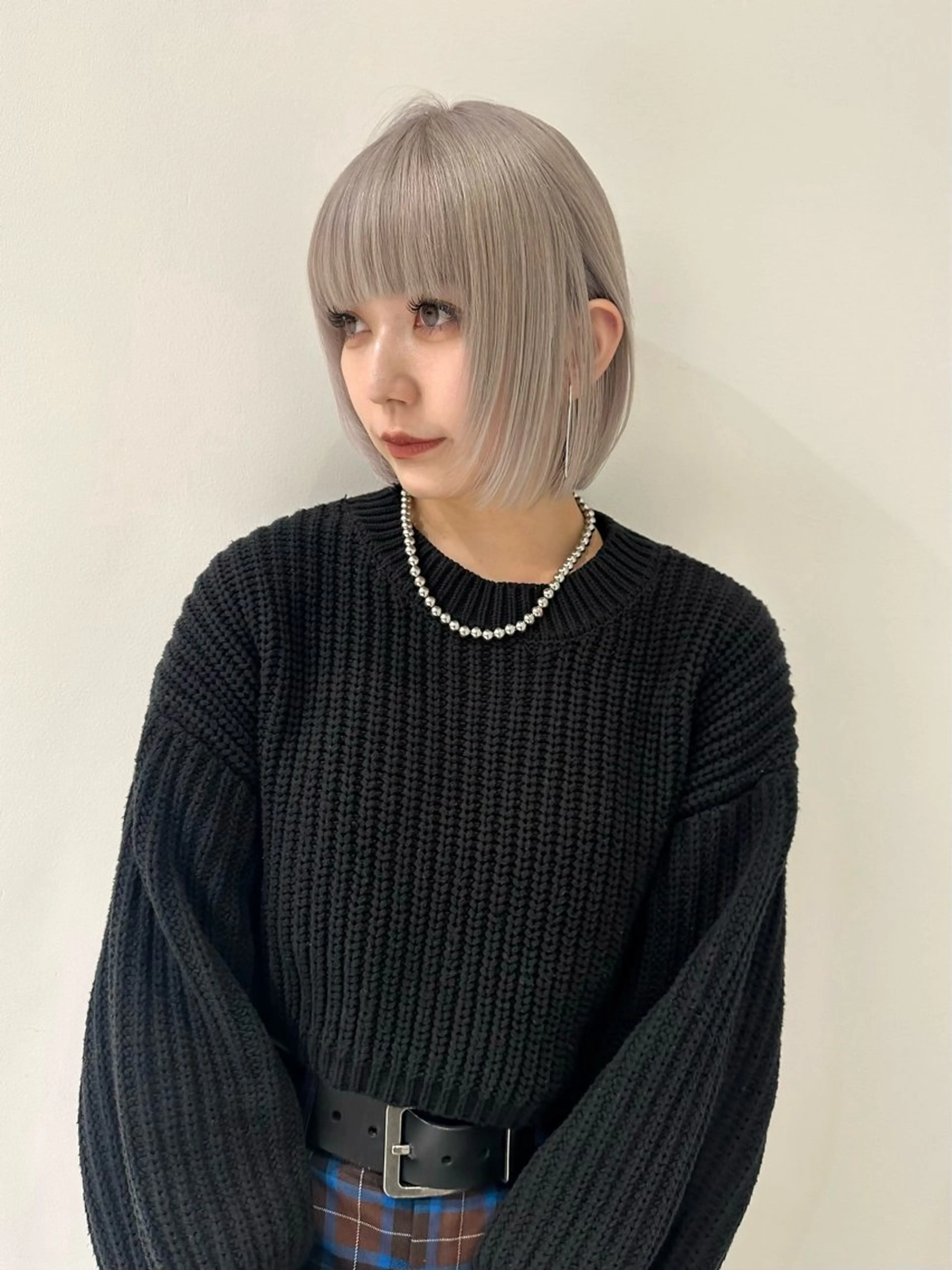 ショート カラー ブリーチ 透明感カラー エスポワール所属・YUSHI HORIUCHIのヘアスタイル