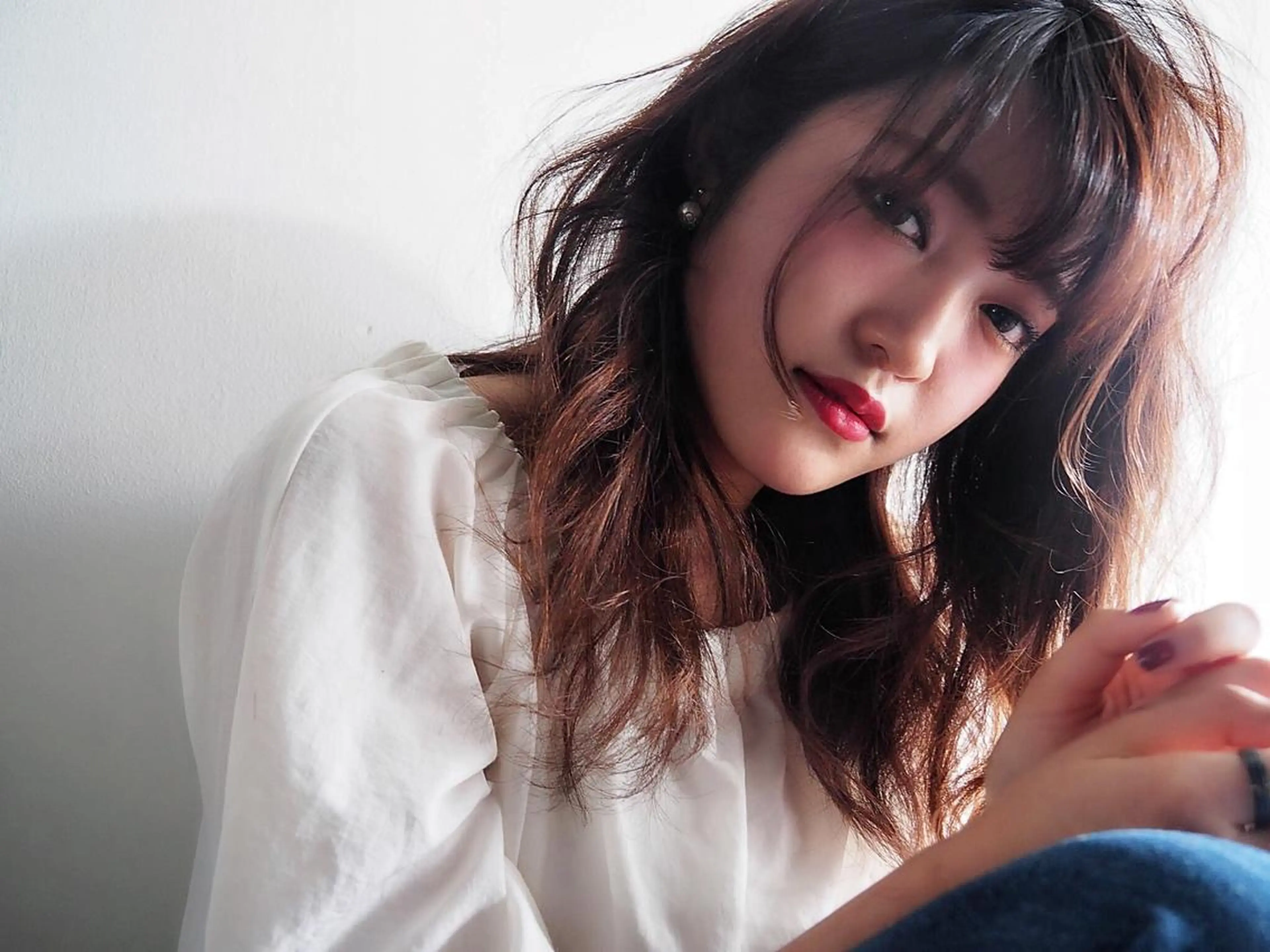 セミロング カラー パーマ KANOI 銀座中央通り所属・上條 航平のヘアスタイル