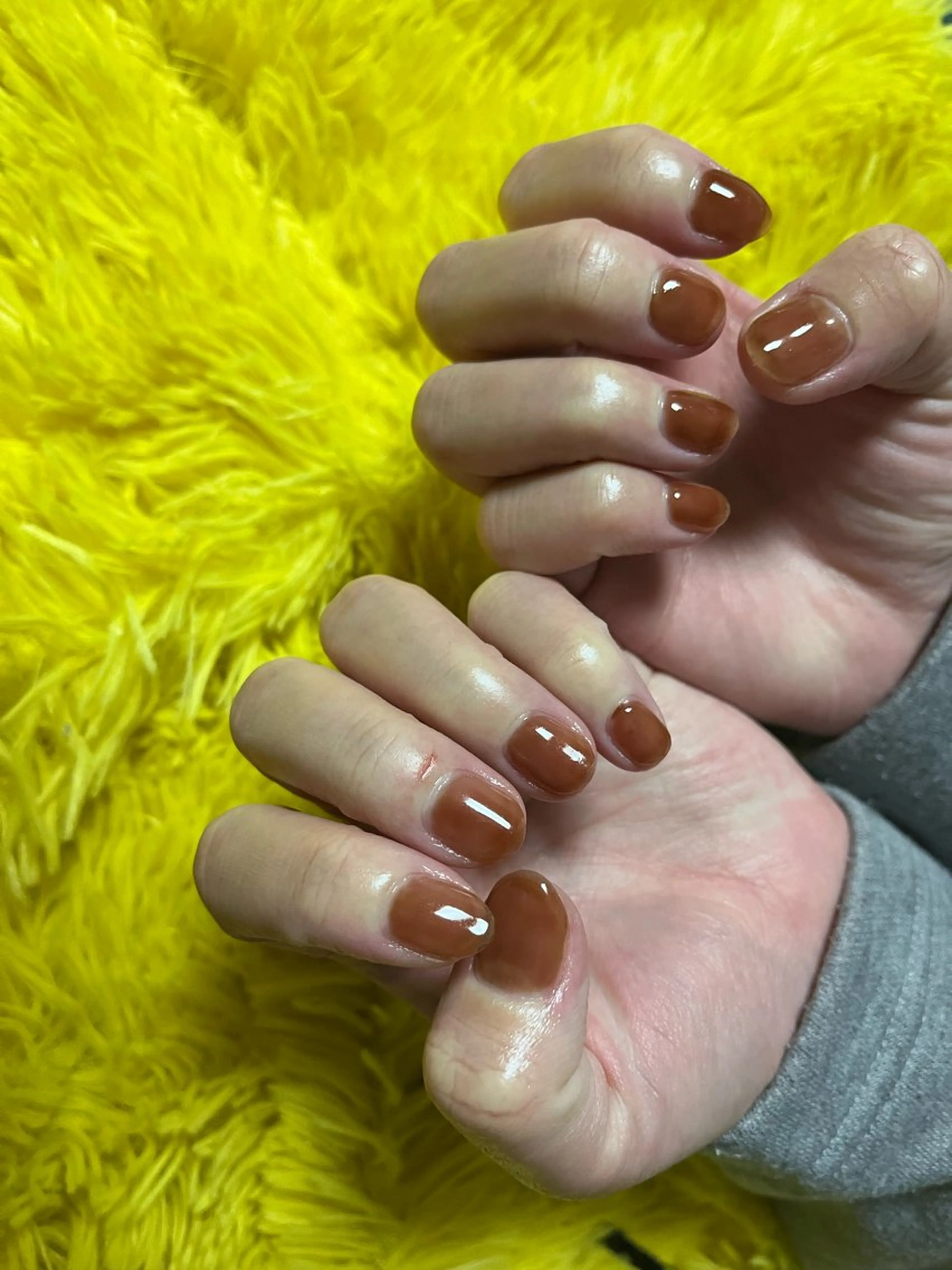 ネイル ワンカラーネイル ハンドネイル ネイルハウス✴︎ふたご座所属・ネイルハウスふたご座 Natsumiのネイルデザイン