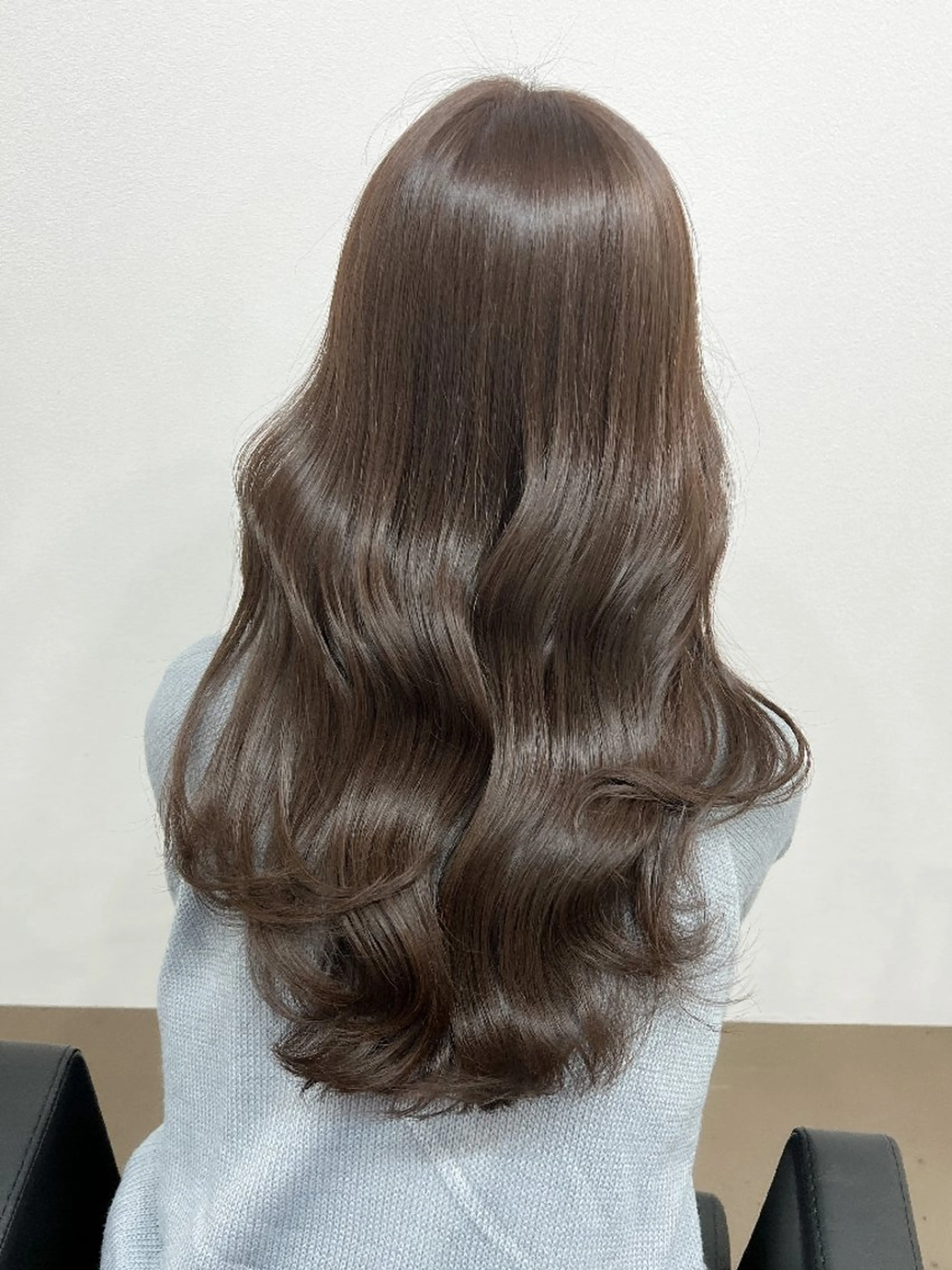 ロング カラー ヘアカラー トリートメント ioe 三宮のヘアスタイル