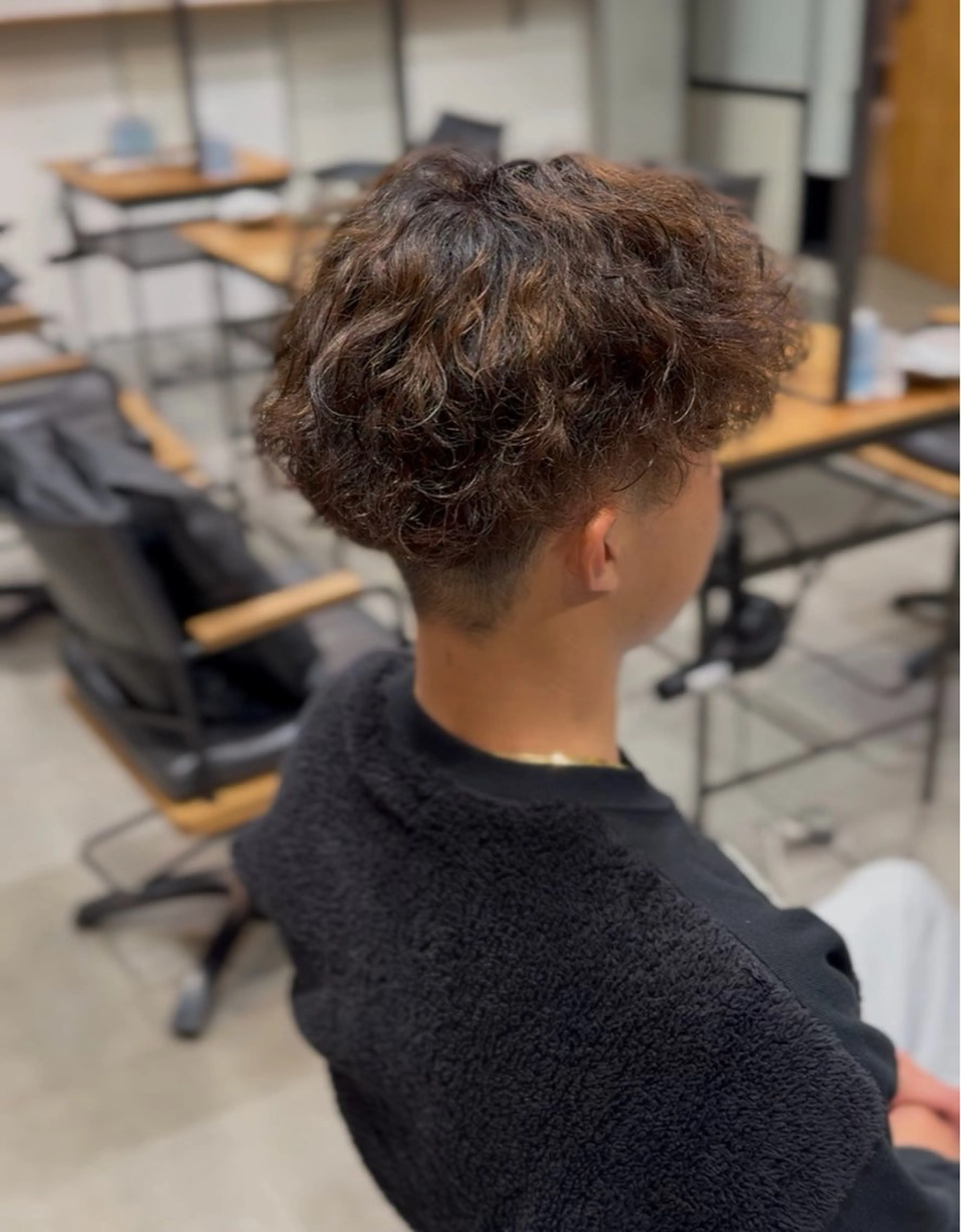 メンズ メンズパーマ hair make MEUZ所属・アサノハルカ🐈‍⬛ 縮毛矯正/パーマのヘアスタイル