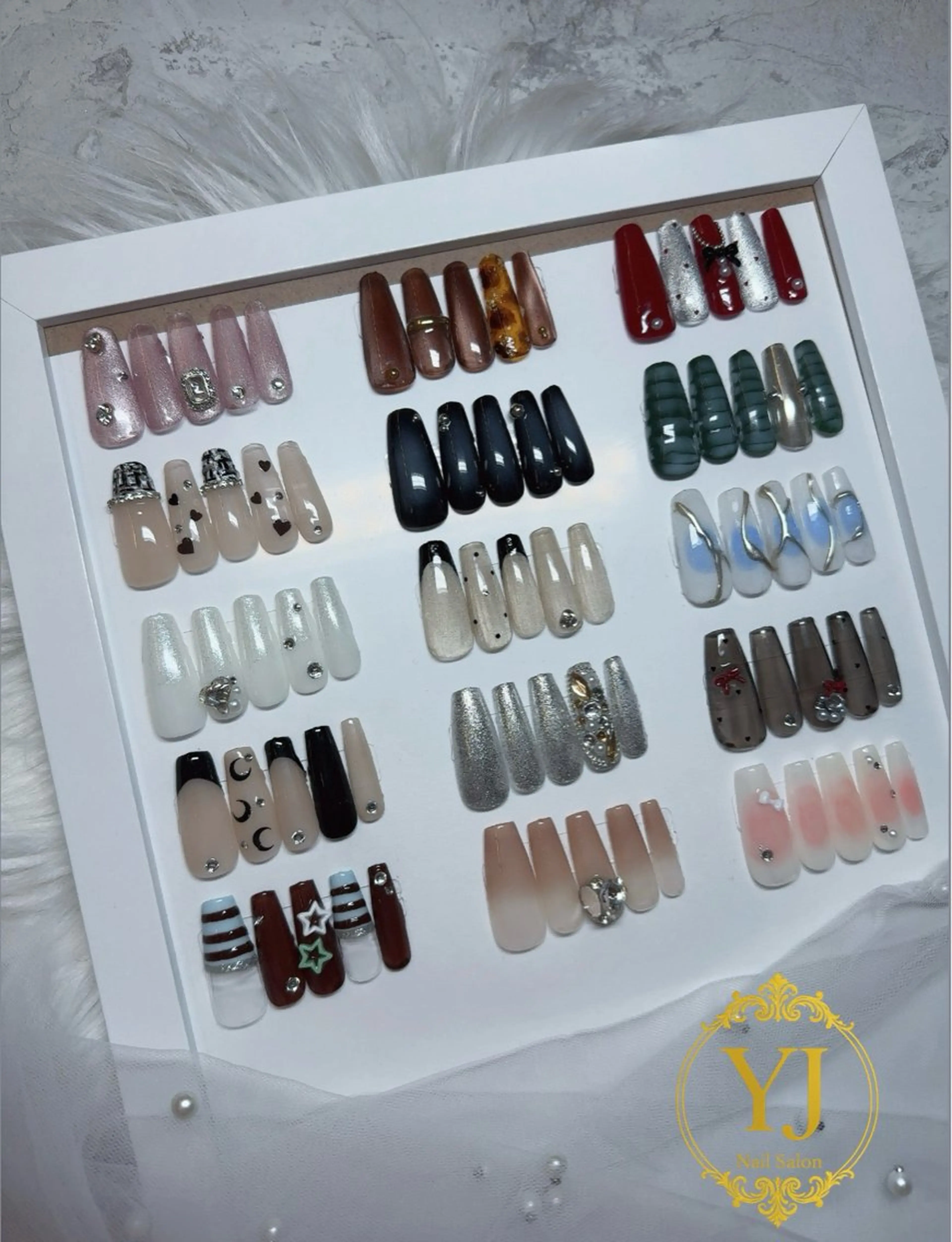 ネイル YJ Nail Salon所属・YJ Nail Yumiのネイルデザイン