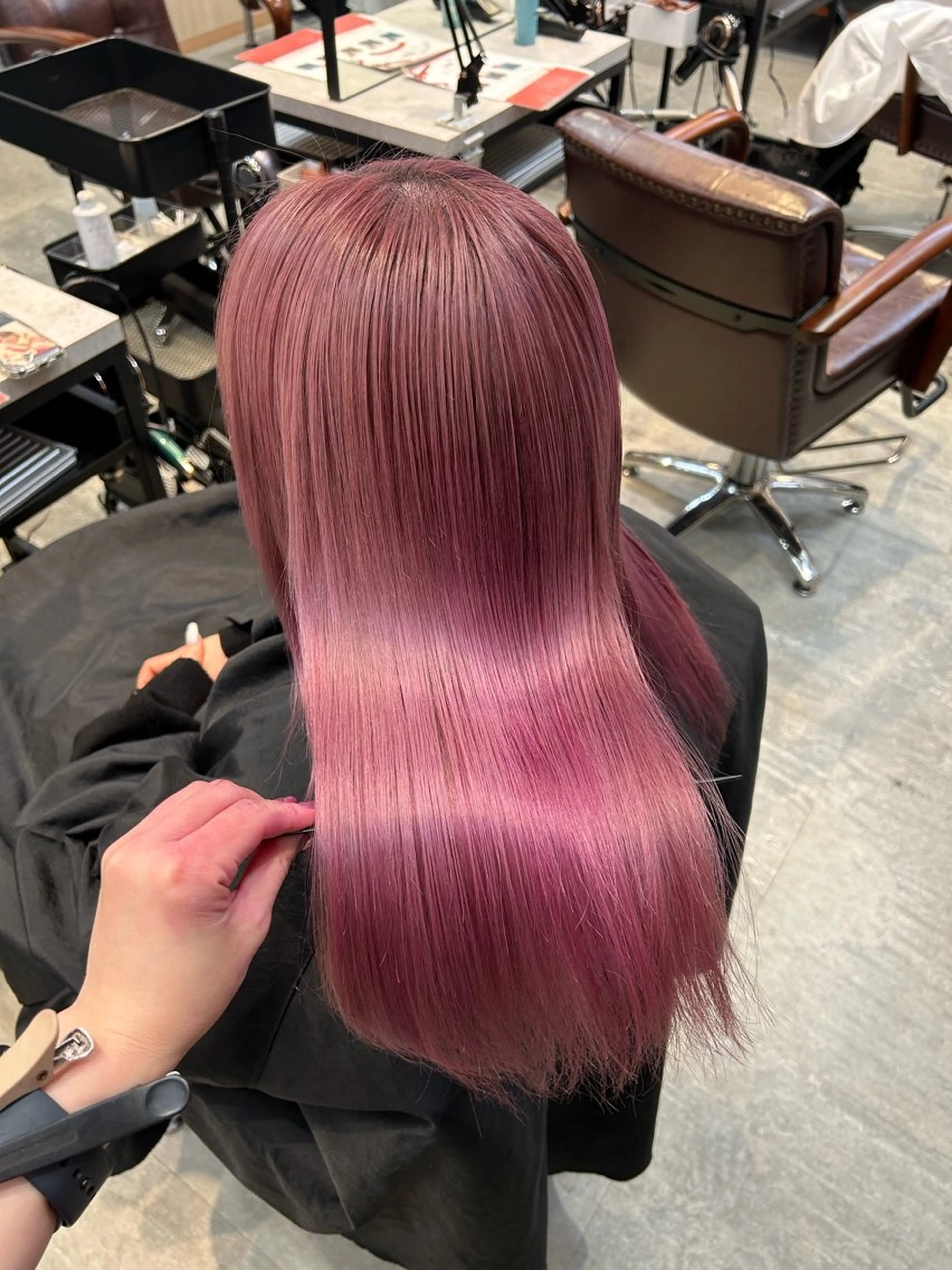 カラー 愛されハイトーン 🍓YURINAのヘアスタイル