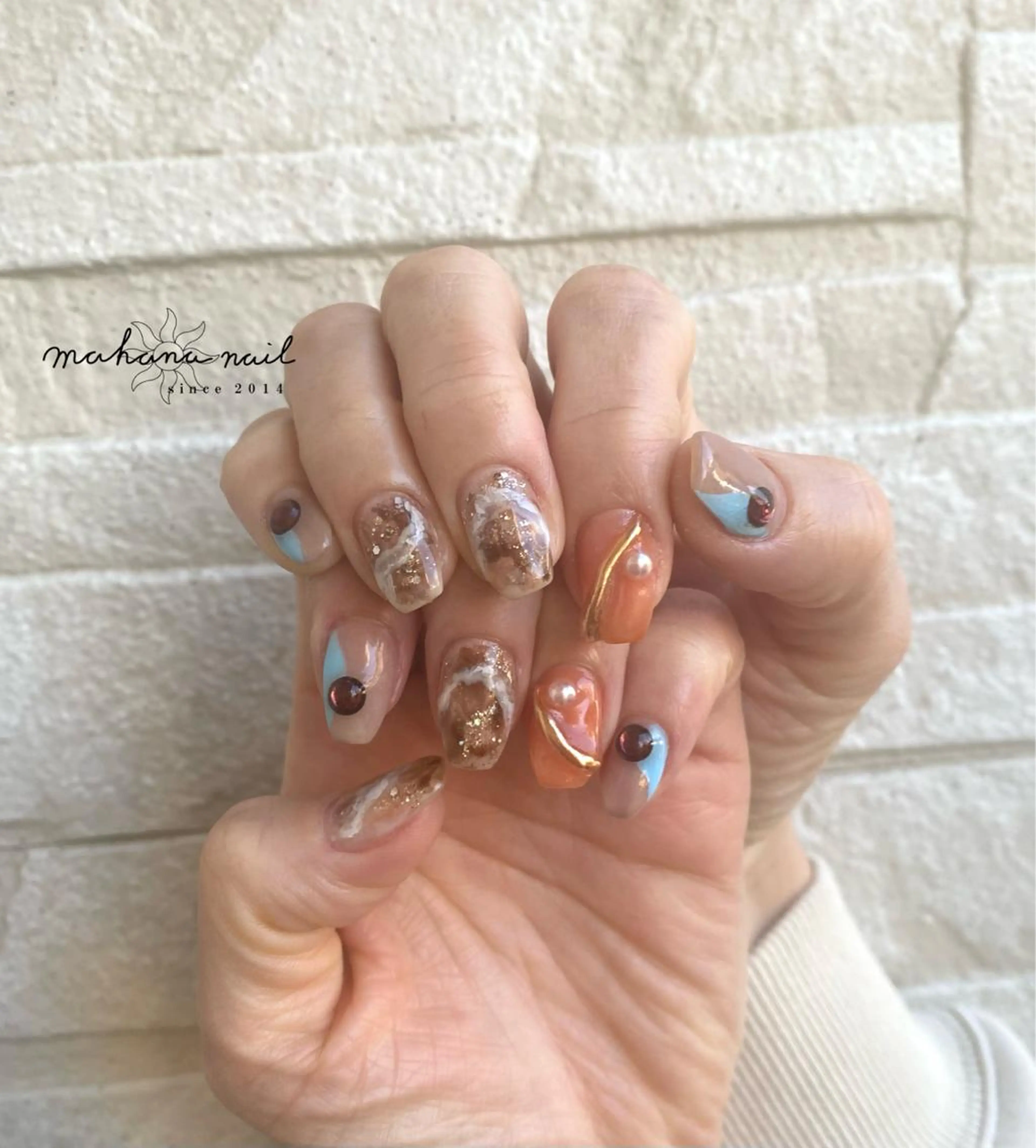 ネイル 持ち込み mahana nailのネイルデザイン