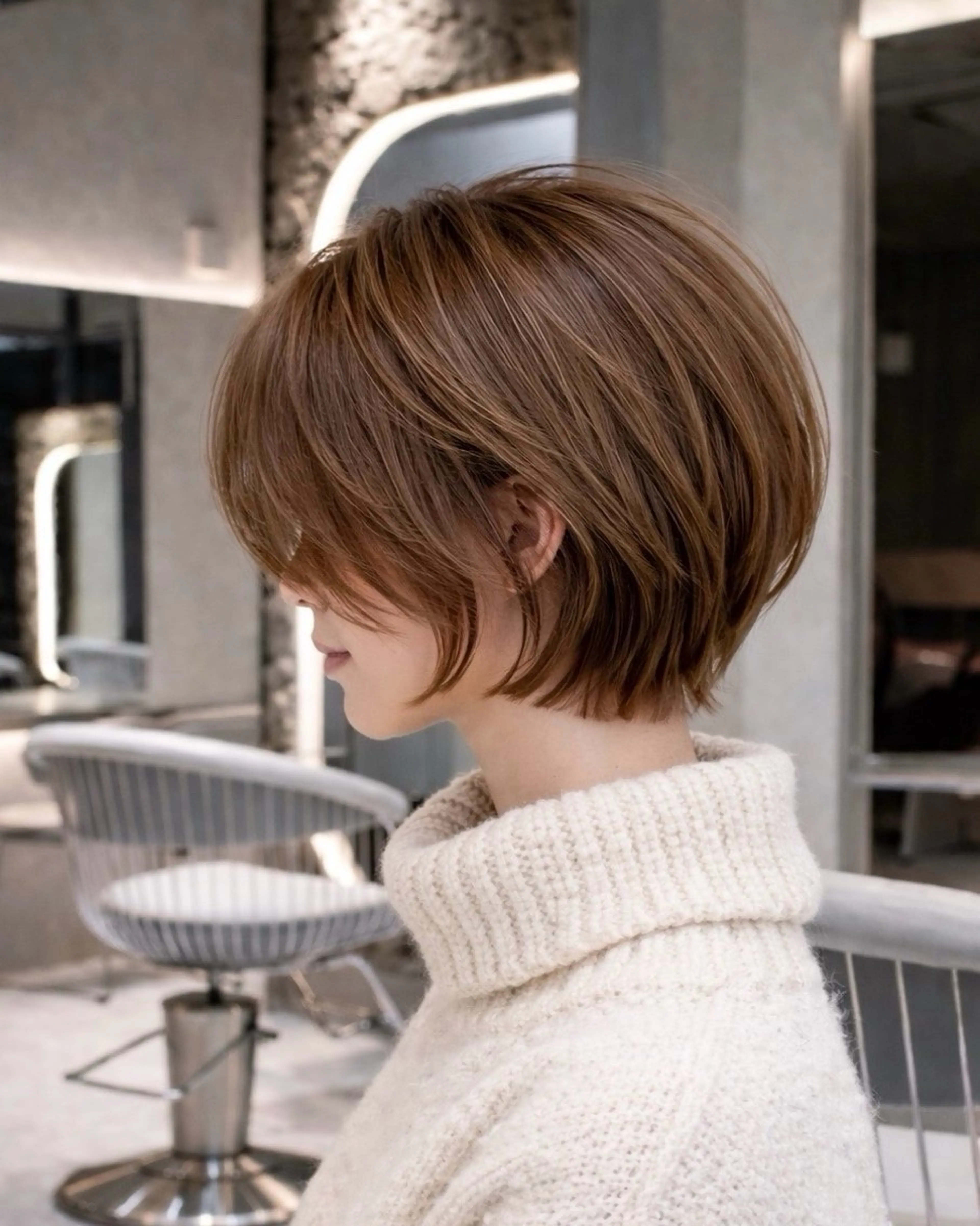 ショート カラー カット ヘアカラー トリートメント ✨大人美人ショート✨ ウメダナオヤのヘアスタイル