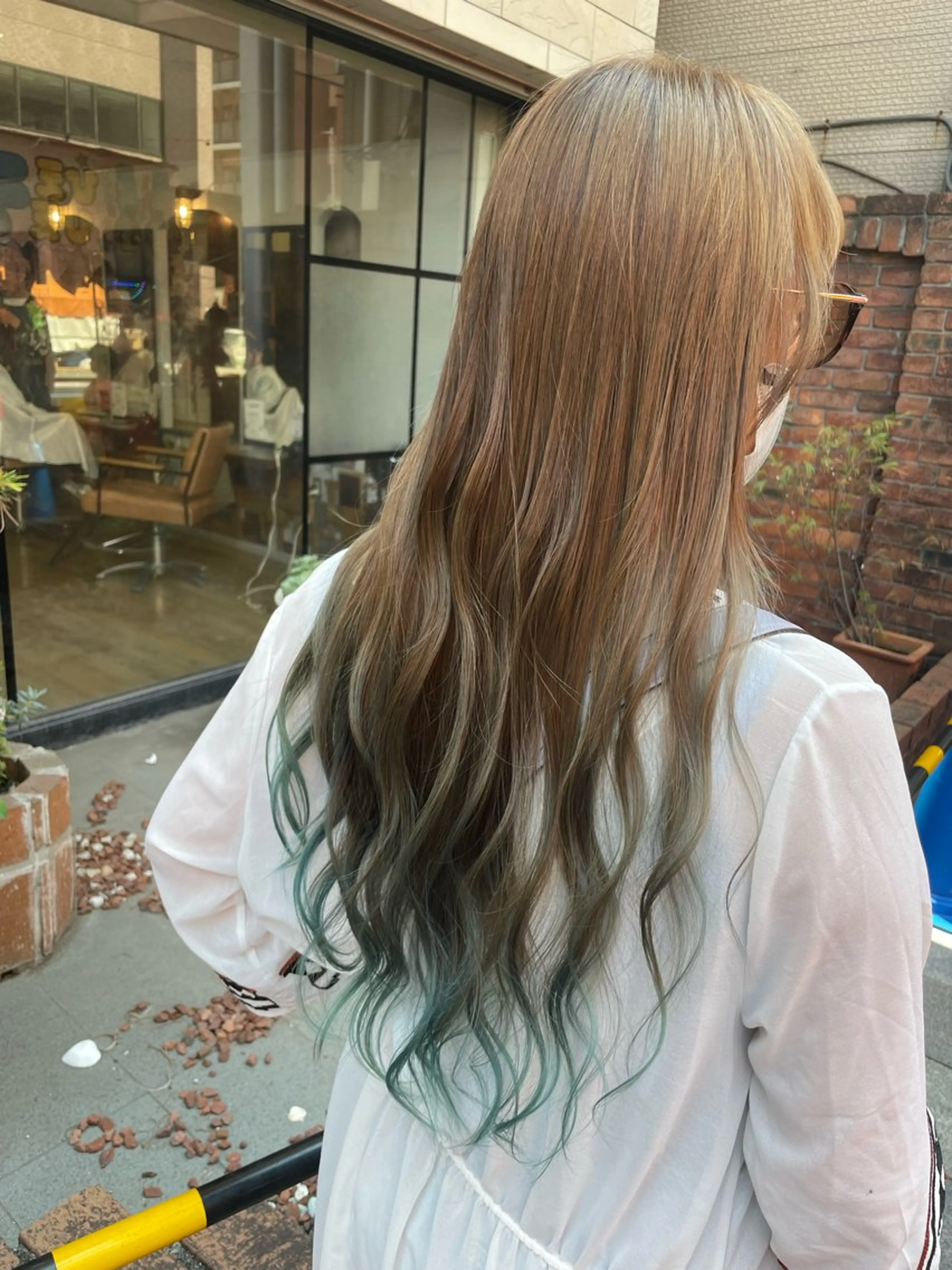 ロング ヘアカラー トリートメント SHIAN八王子 🇫🇷山本実穂のヘアスタイル