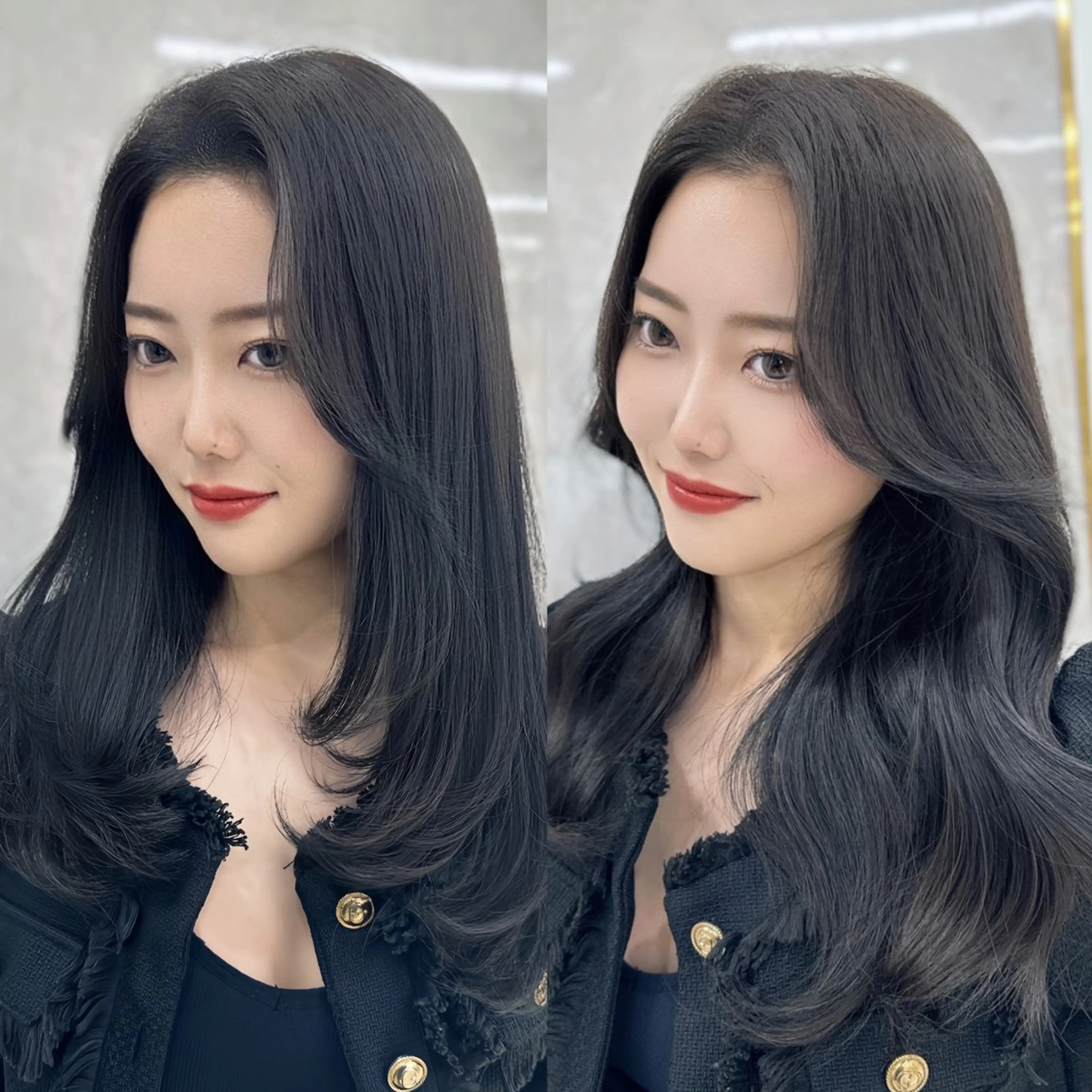 【🌟整形級髪質再生クーポン🌟】似合わせカット✂︎×透明感カラー🧚×髪質改善縮毛矯正🦋×トリートメントサービス✨の写真