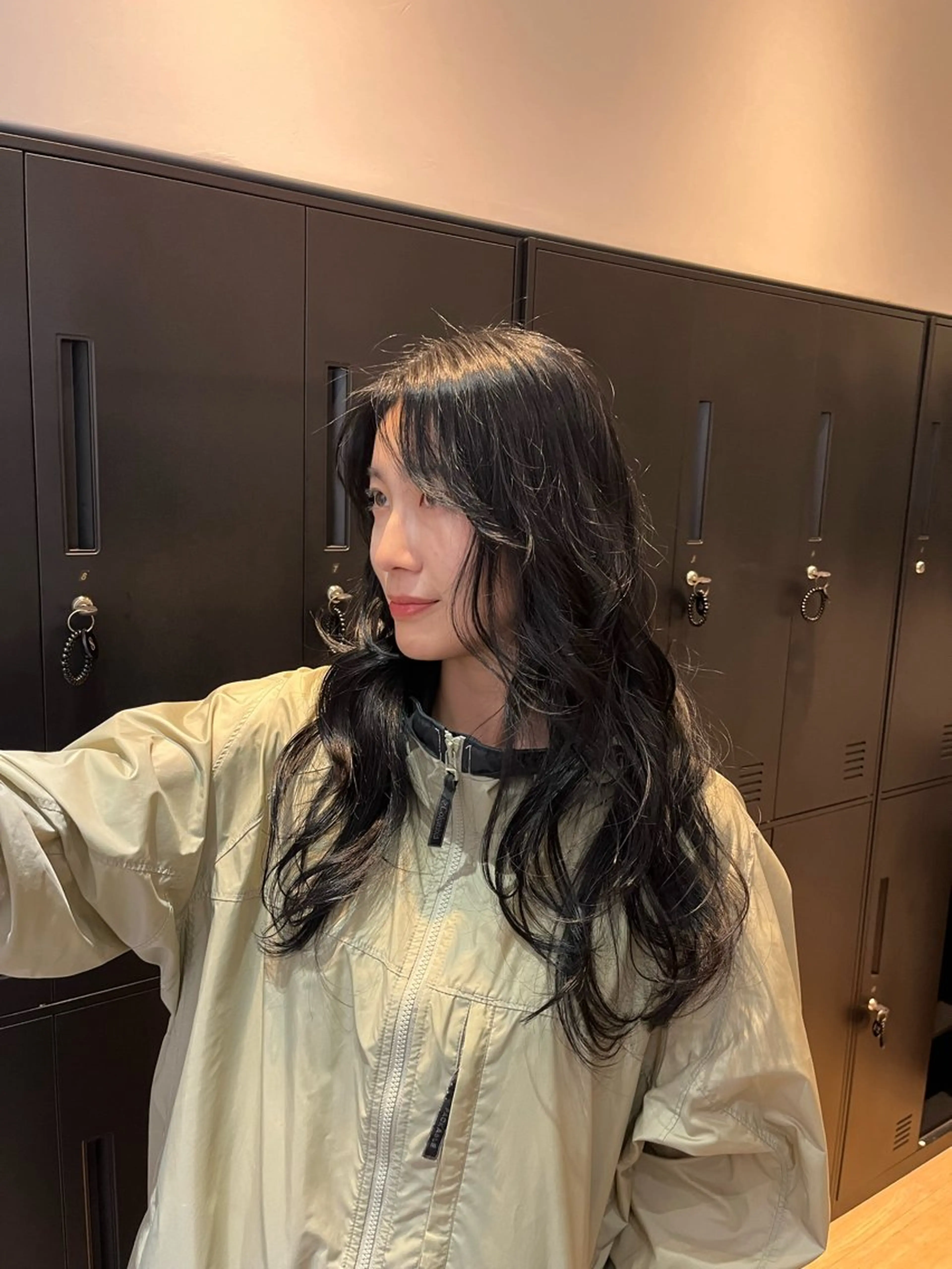 ロング 今井 香奈恵のヘアスタイル