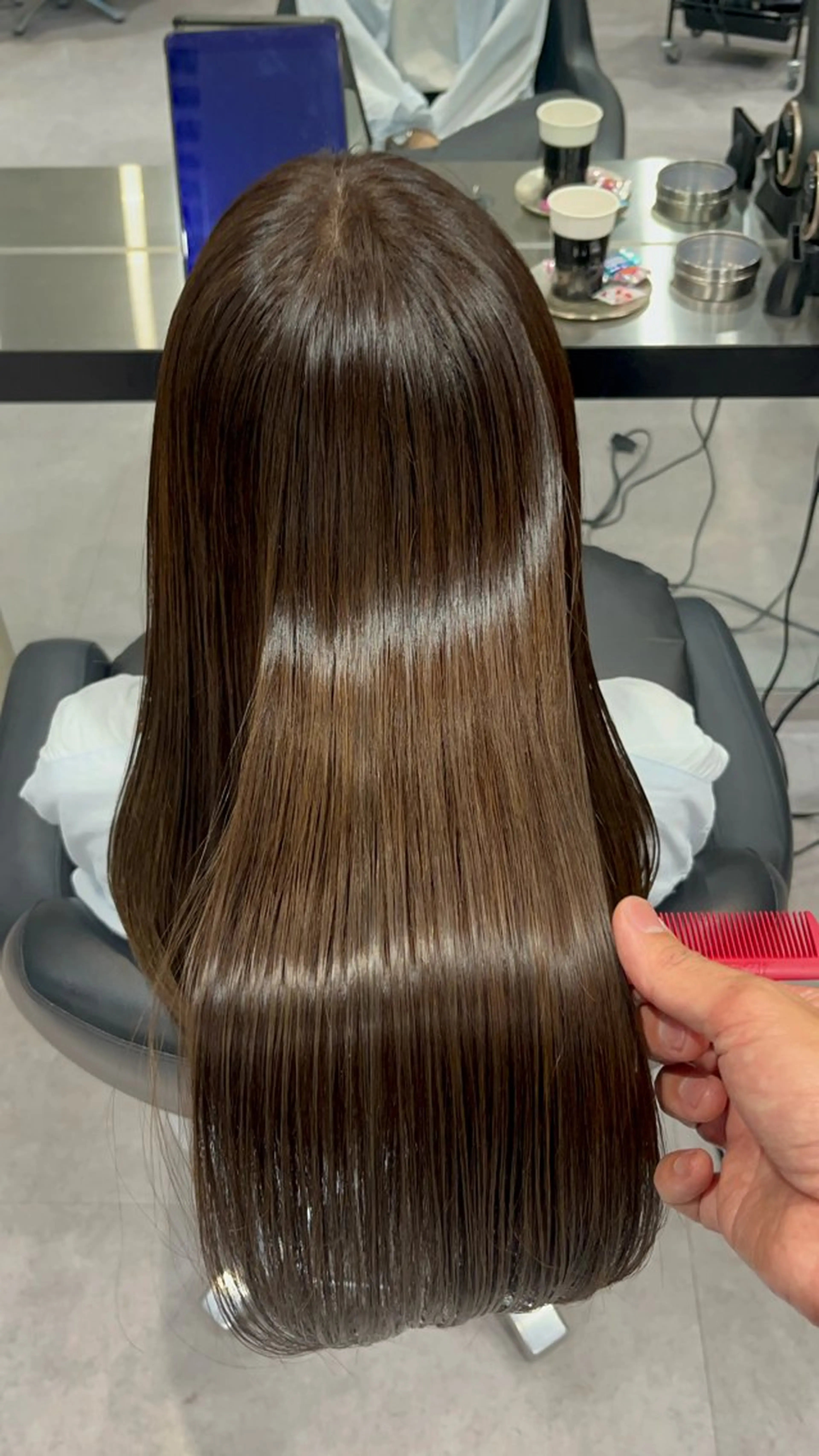 ロング カラー パーマ カット 縮毛矯正 トリートメント 🌈艶髪/髪質改善 新宿itouのヘアスタイル