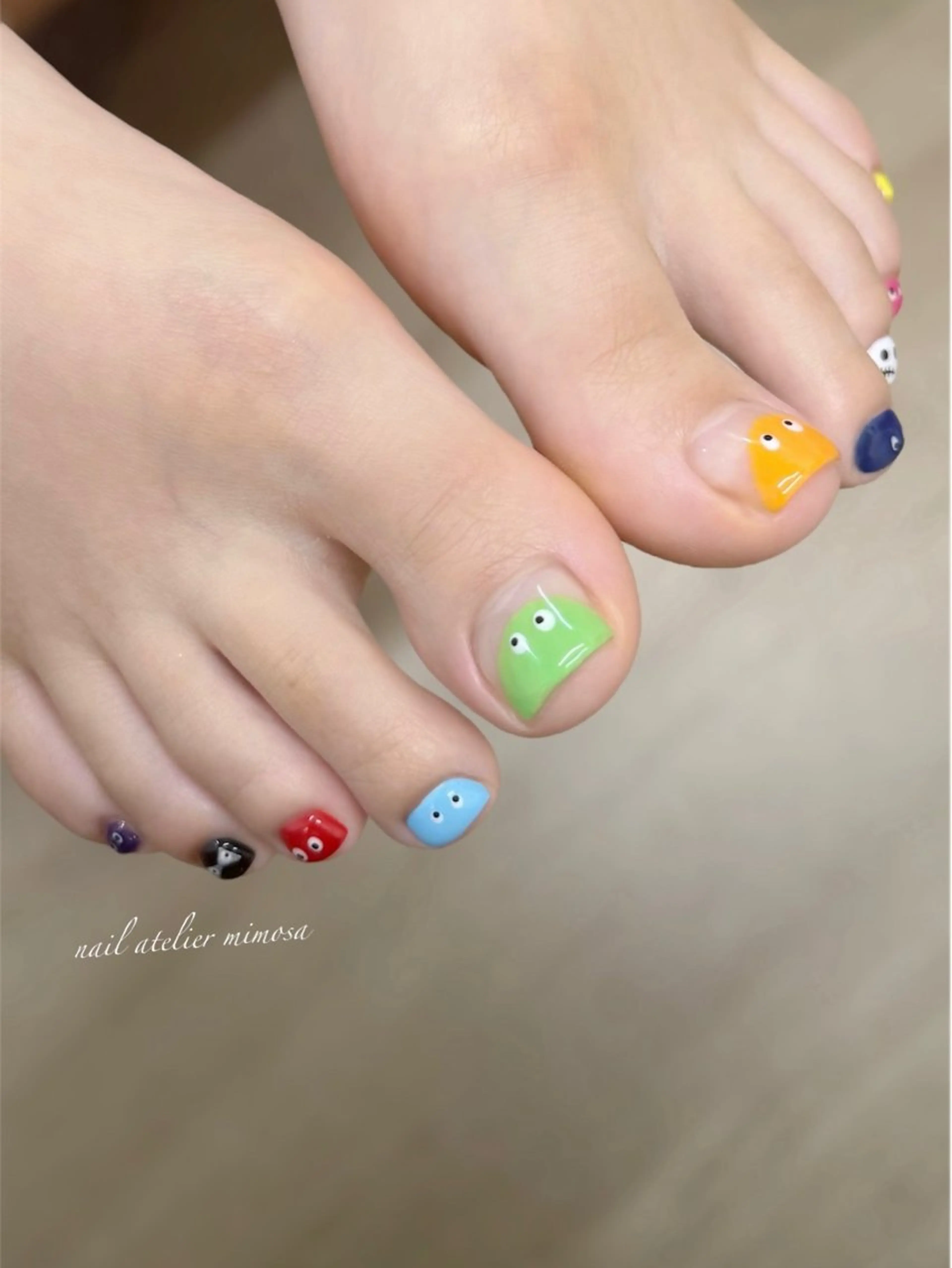ネイル フットネイル アトリエ　ミモザ所属・いまむら あかりのネイルデザイン
