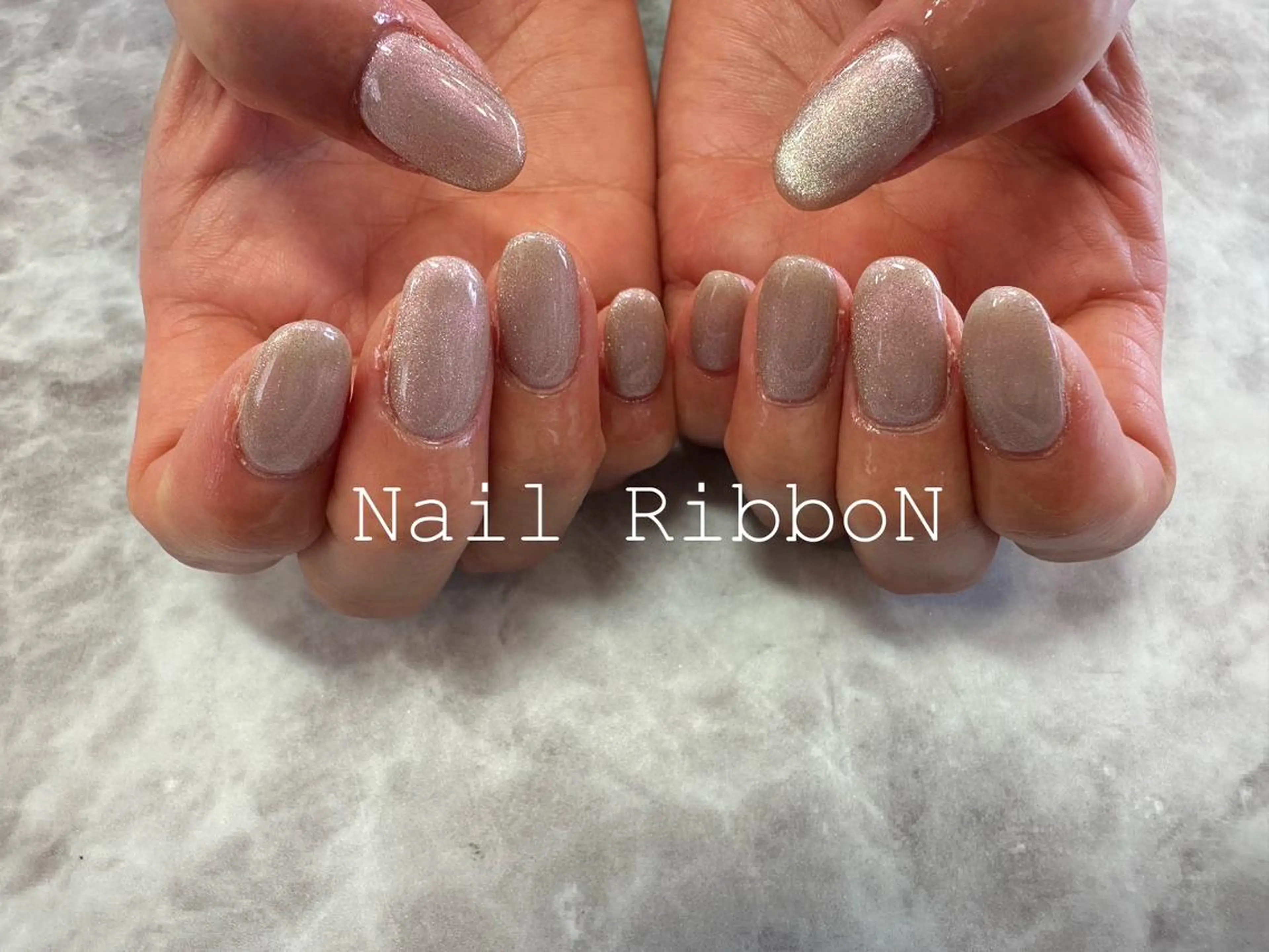 ネイル ネイルリボン 石田のネイルデザイン