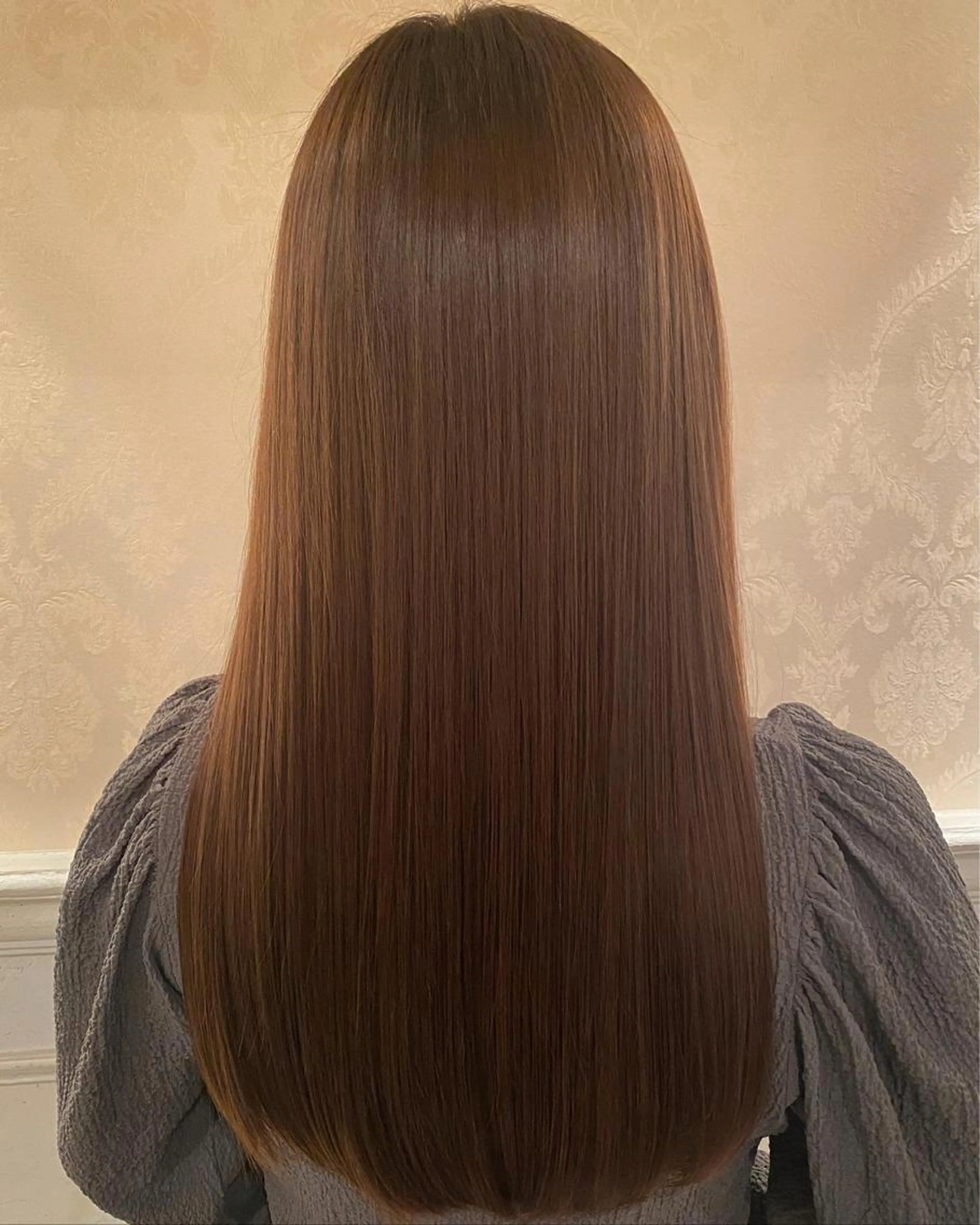 今だけクーポン✨HM MAISONストレート＋カット＋毛髪内部補修トリートメント✨の写真
