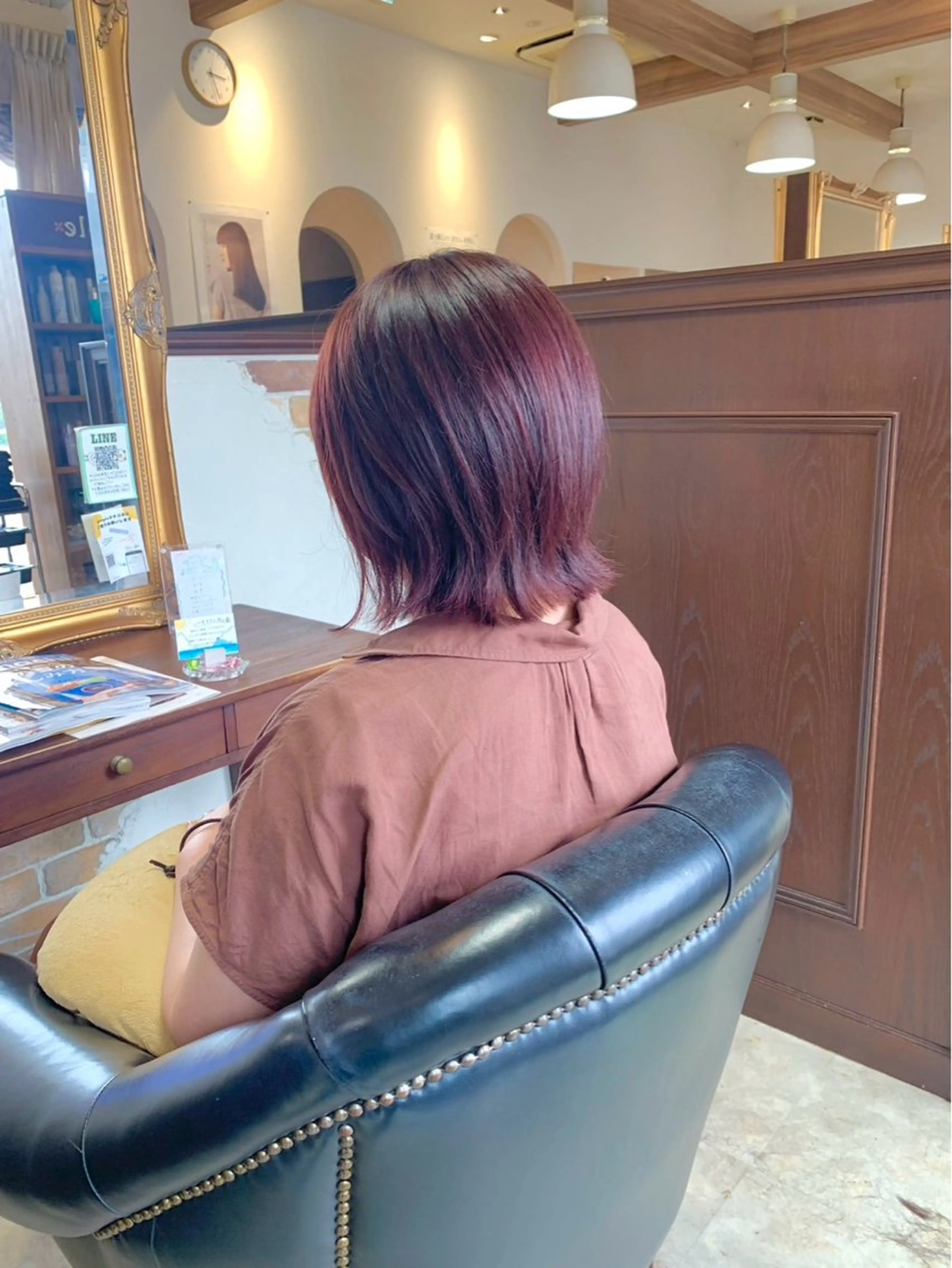 ミディアム adorable女池店所属・安中 莉椰のヘアスタイル