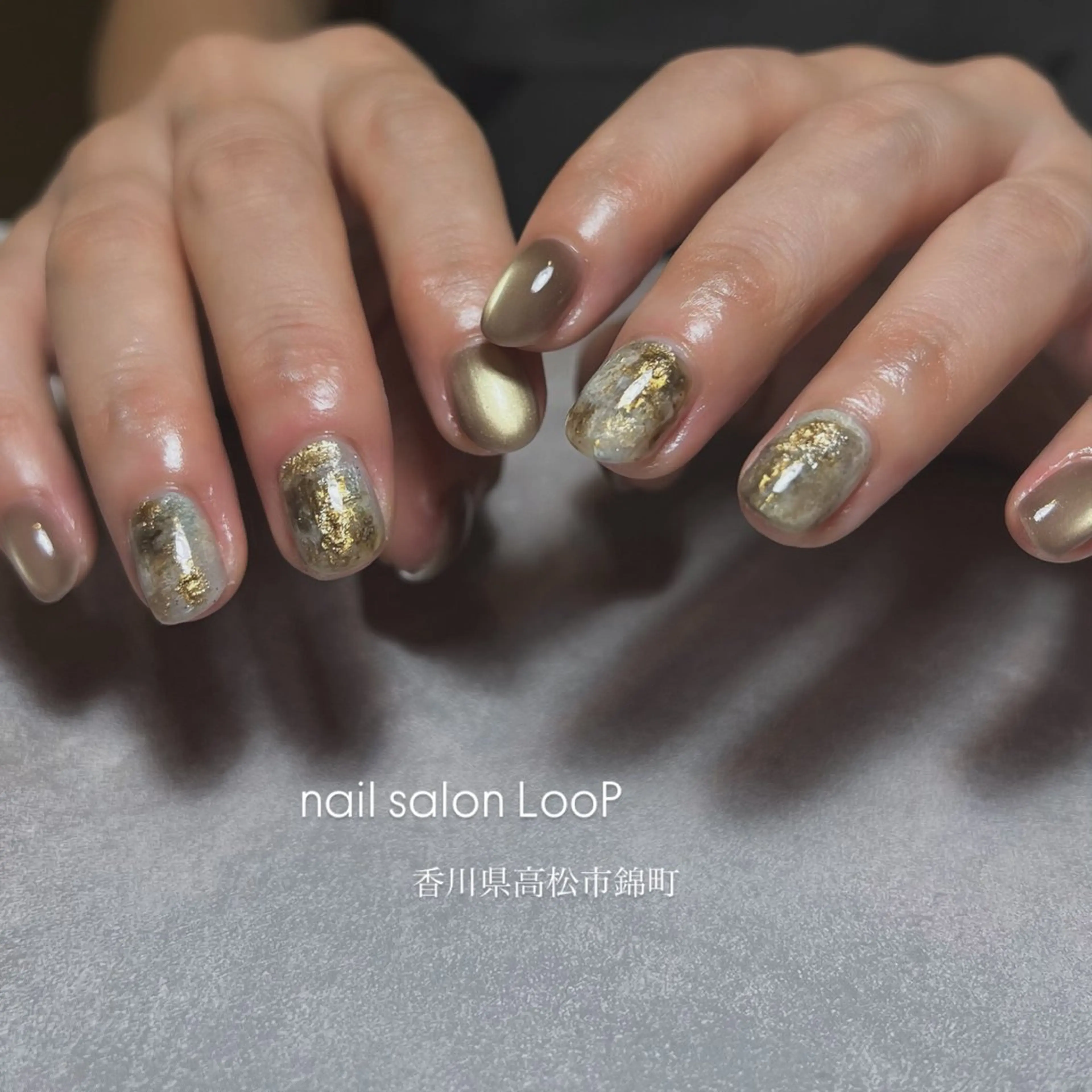ネイル ハンドネイル LooP riho / nuanceのネイルデザイン