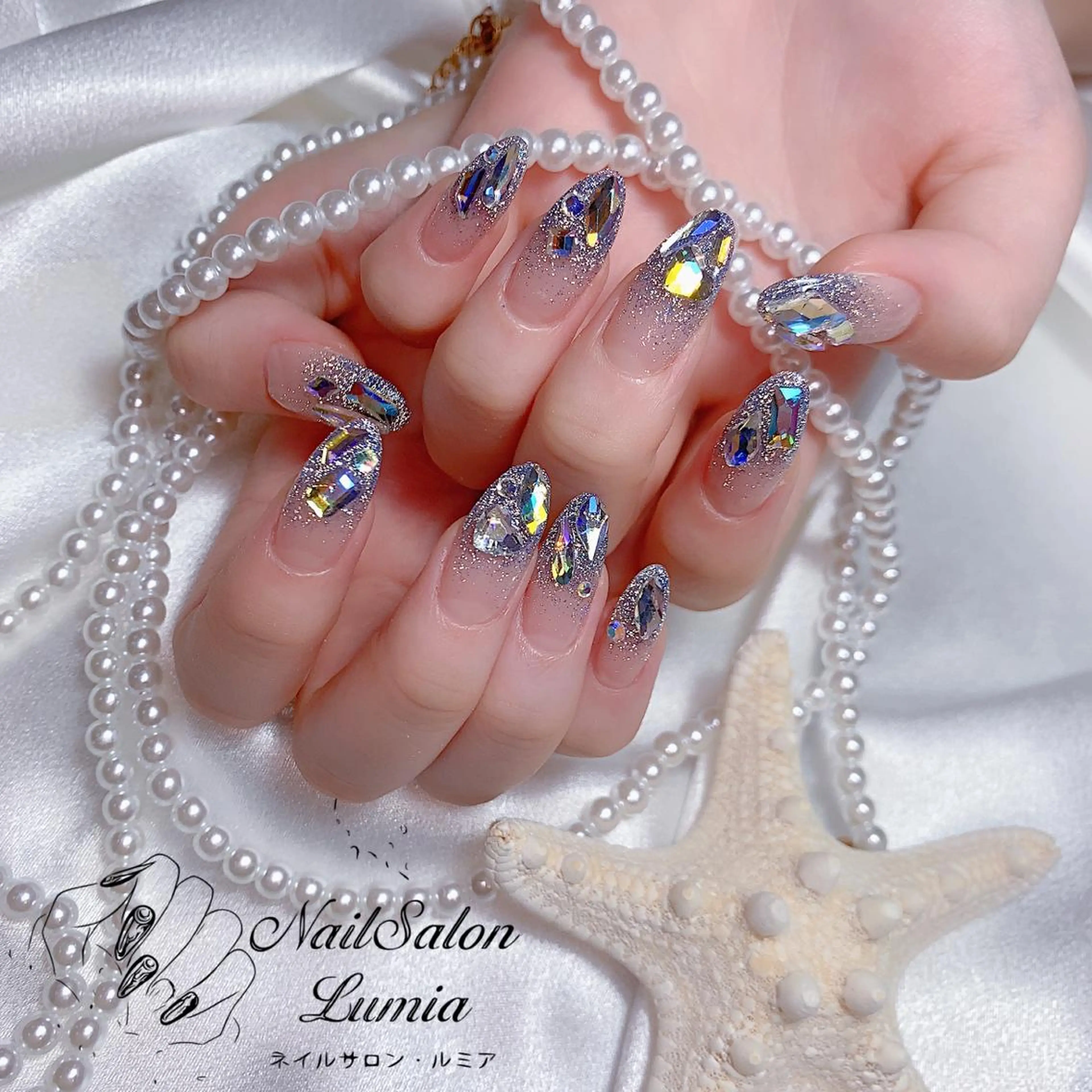 ネイル ハンドネイル ネイルサロン ルミア Lumia 店長のネイルデザイン