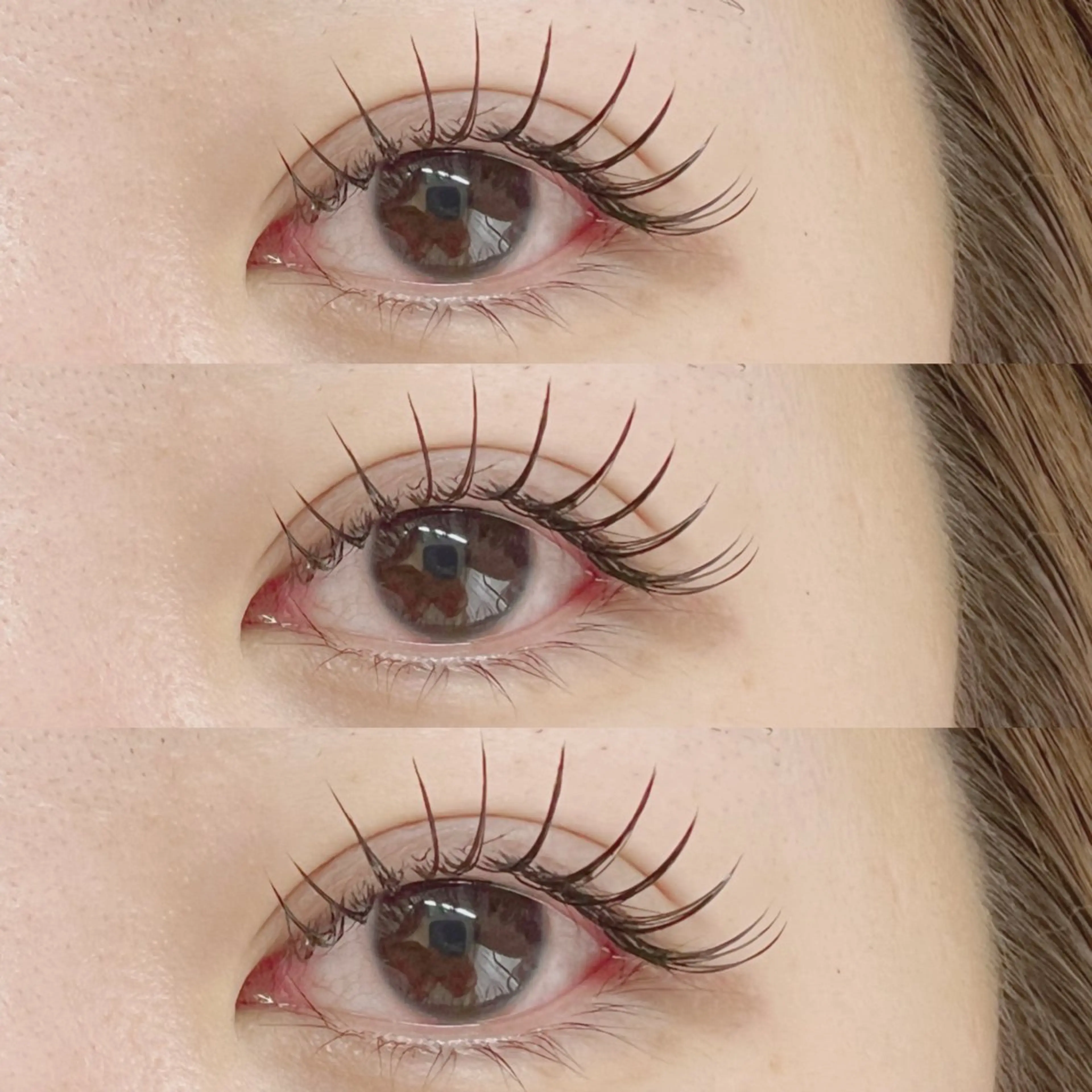 マツエク・マツパ フラットラッシュ Baby step.のマツエク・マツパデザイン