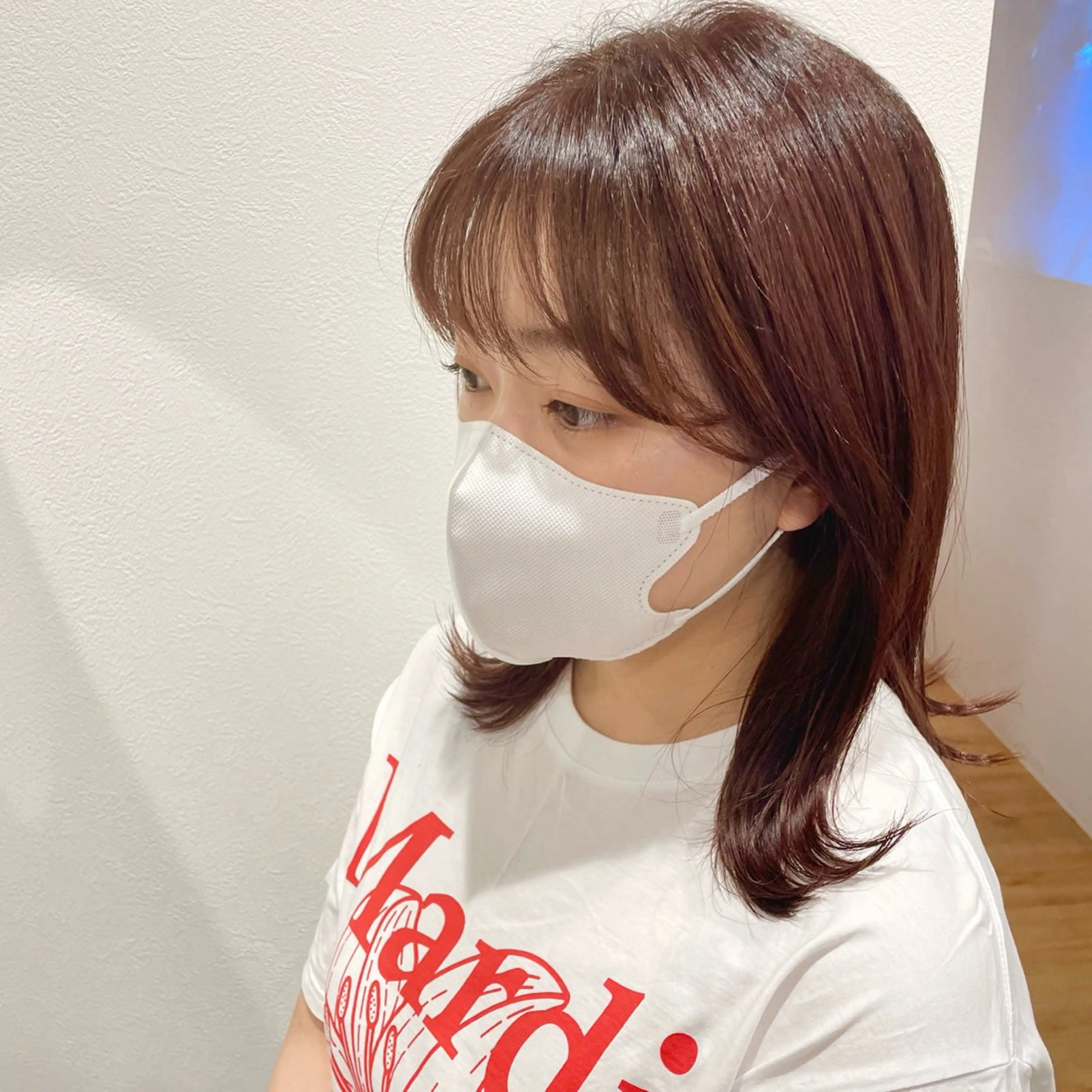 ミディアム カラー ‎manami 💞🩰のヘアスタイル