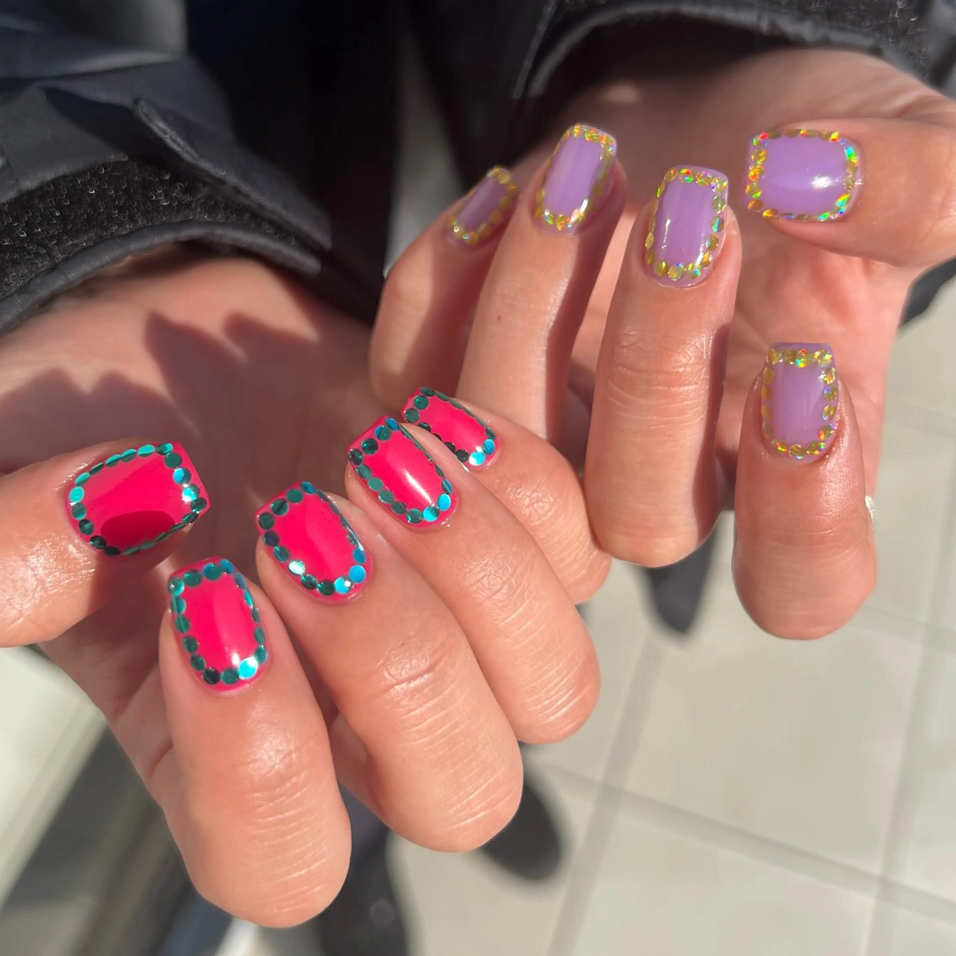 ネイル ハンドネイル フットネイル Allure小山店 Nagisaのネイルデザイン